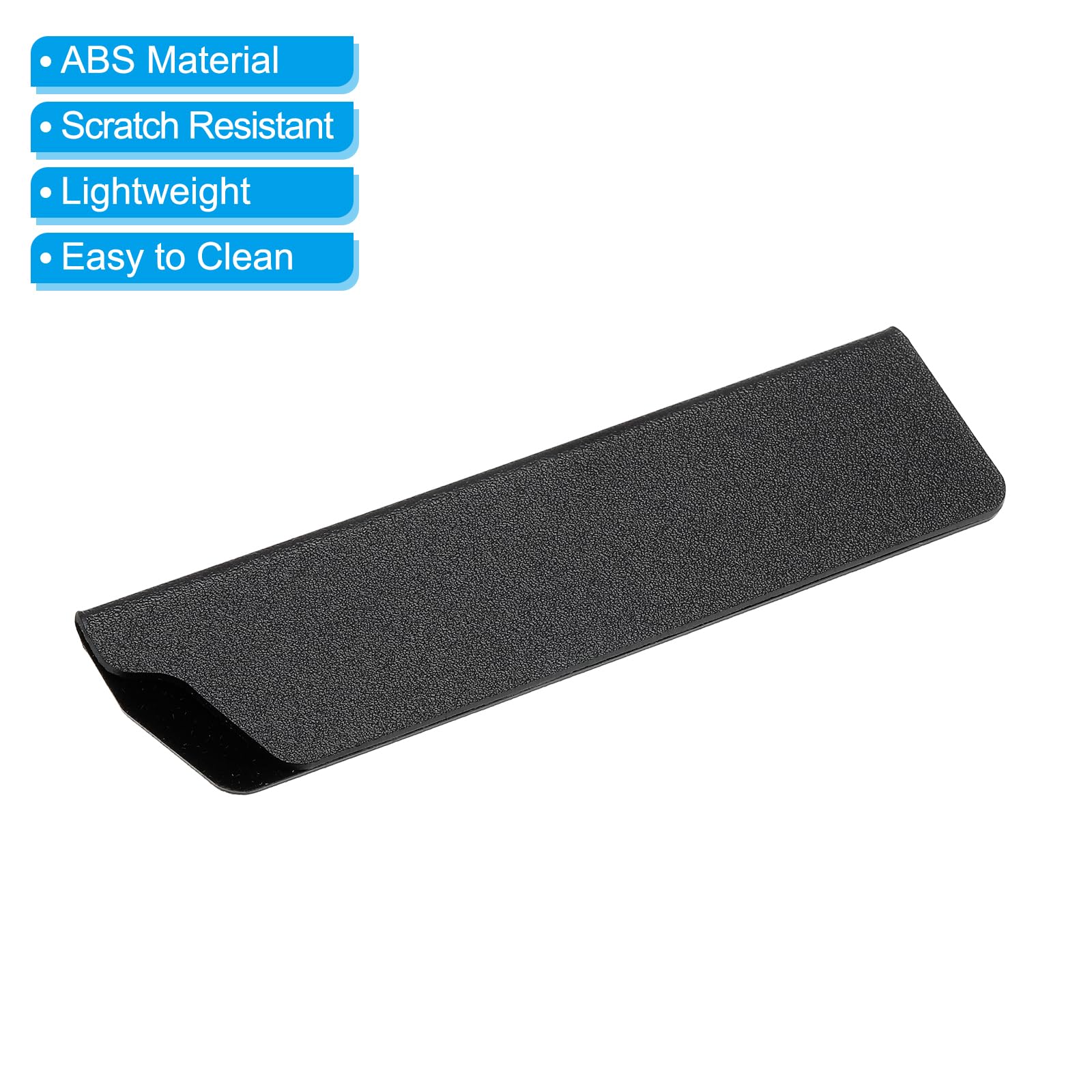 PATIKAL Set Da 3 Protezioni Per Lama Di Coltello In ABS - Guaine Universali Per Coltello Santoku Da 5 Pollici (13 Cm) - Fodero Nero Per Cucina
