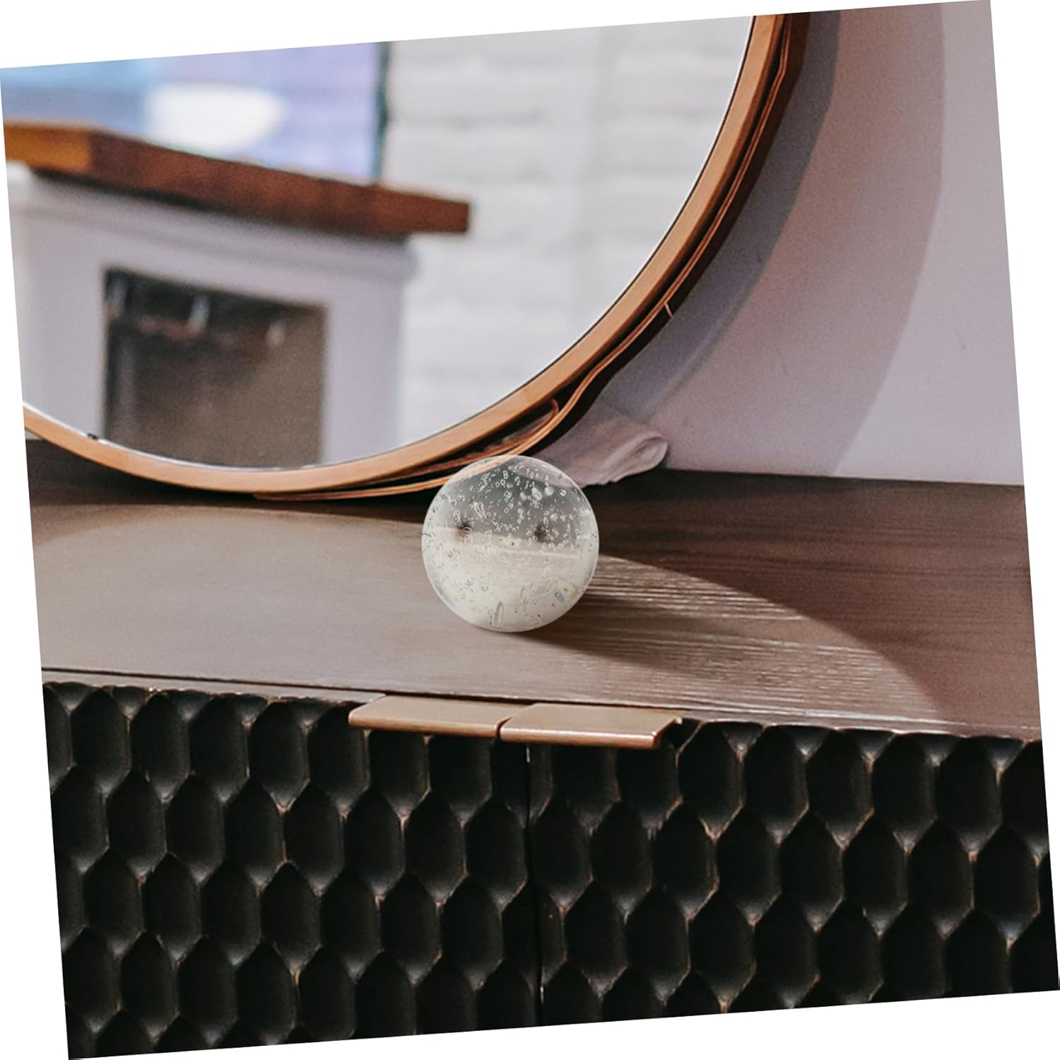 Luxshiny Ball Ornaments Bubble Balls for Home Elegant Tabletop Decor Desktop Decor