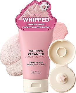 Limpiador facial batido con colágeno y frijol...