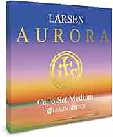 Amazon | Larsen Aurora チェロ弦 – ミディアムテンションセット
