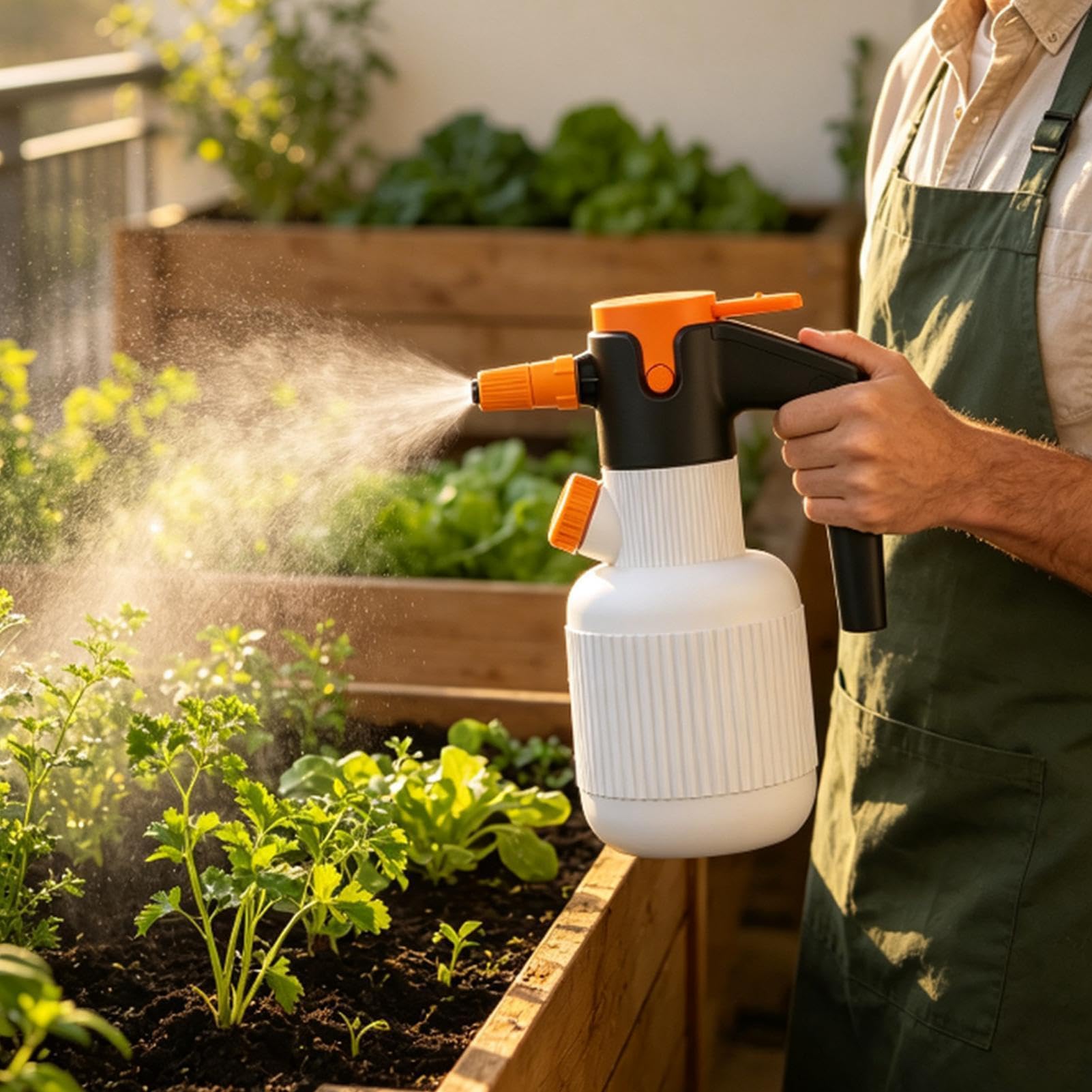 Bottiglia spray schiumosa 1.5L rondella ricaricabile automatica elettrica