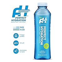 Vista 3 de Perfect Hydration 9.5+ pH Alkaline Drinking Water, Made in the USA, 20-Ounce Bottle, Case of 24, 3 Cases