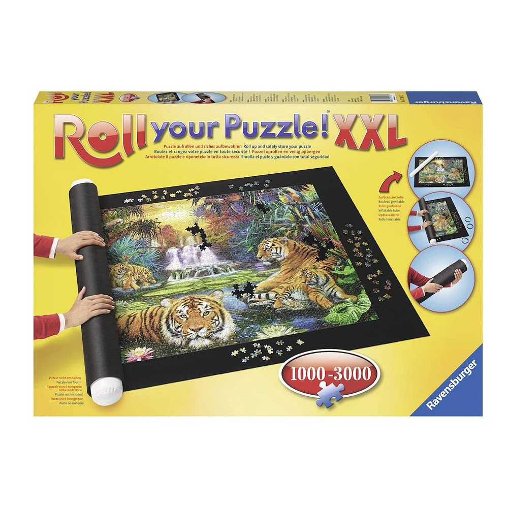 Ravensburger Puzzle 16718 - Sternzeichen - 3000 Teile Puzzle & Ravensburger Roll Your Puzzle XXL - Puzzlematte für Puzzles mit bis zu 3000 Teilen, Puzzleunterlage zum Rollen