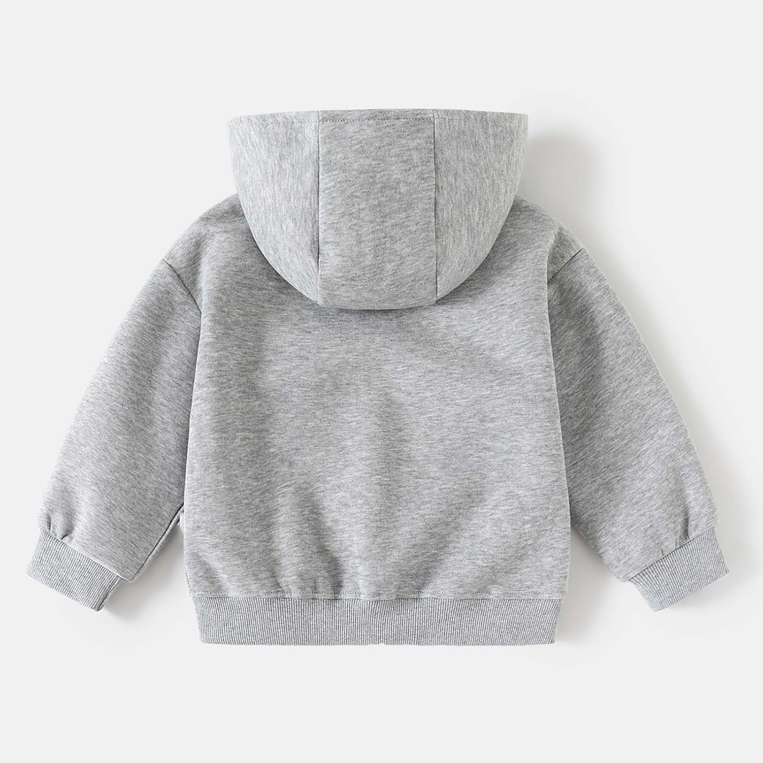 Boys Full Zip Hoodie Fleece Lined Plaid Winter Jacket Top