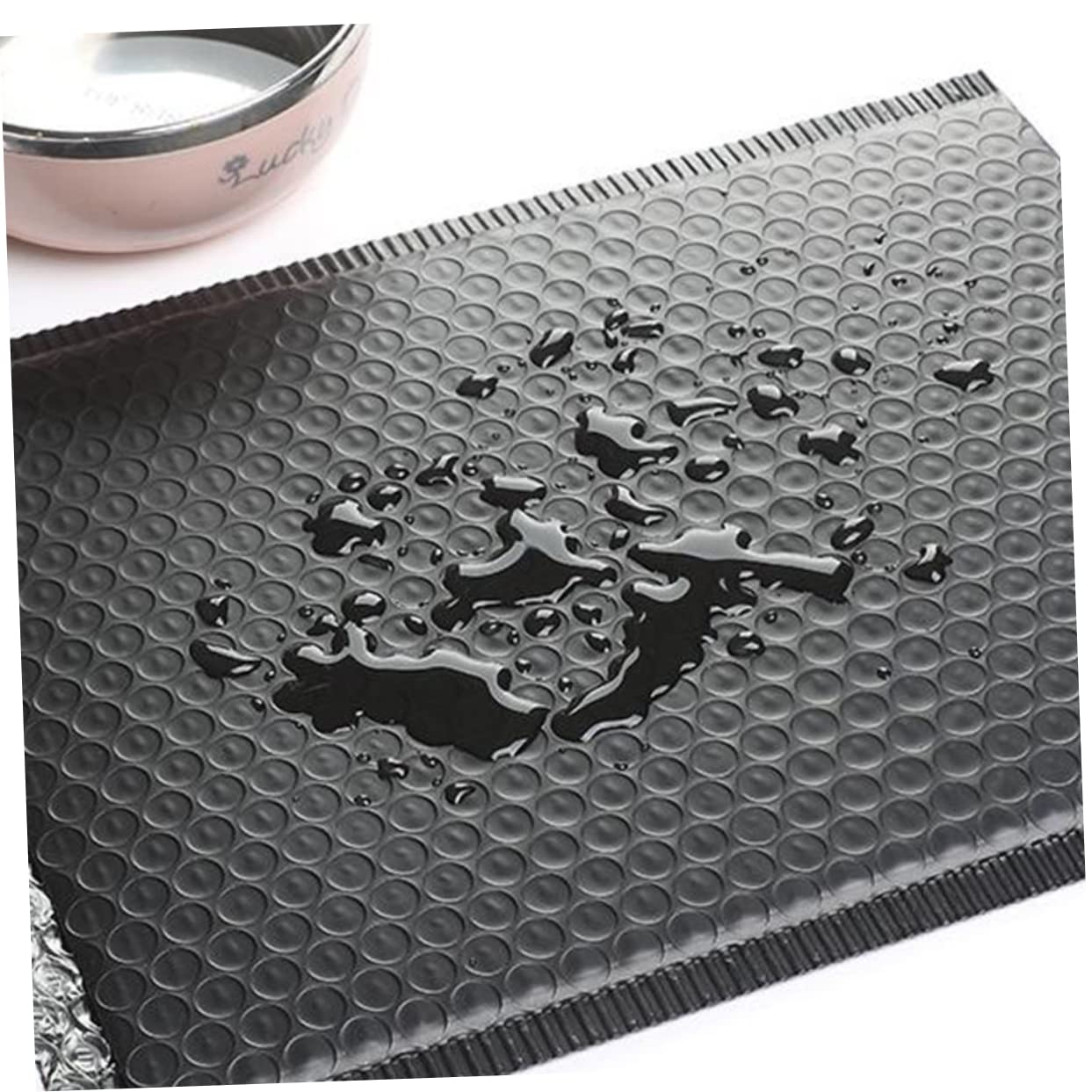 Busta a Antiurto 25 Pezzi in Pvc Nera per Imballaggio