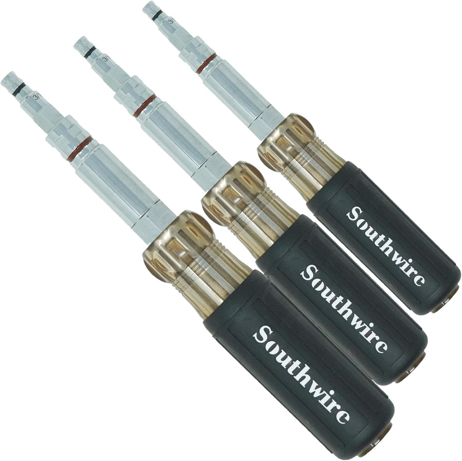 Southwire 65028701 Southwire ND6N1HD 6-in-1 Heavy Duty Nut Driver (Pack of 3)