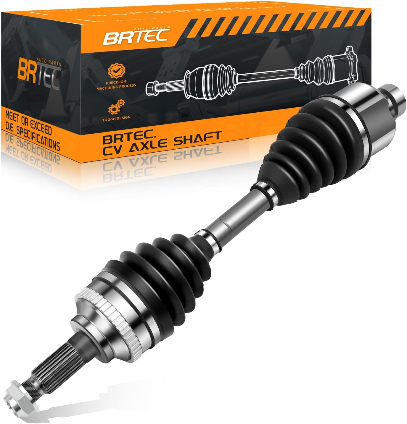 Front CV Axle Shaft Assembly Fit for Ford Escape 2001-2012; for Mazda Tribute 2001-2006, Tribute 2008-2009 Automatic Trans; for Mercury Mariner 2005-2011 - Passenger Side, 66-2086