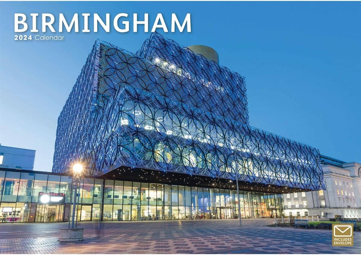 Birmingham A4 Calendar 2024 Amazon.co.uk Stationery & Office Supplies