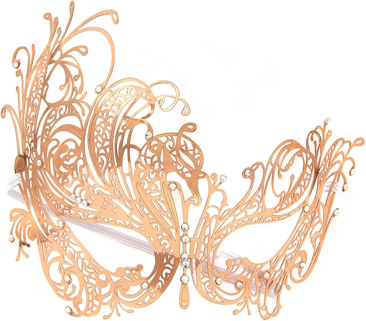 Vista 2 de IETANG - Máscara veneciana para parejas, accesorio de disfraz de fiesta.