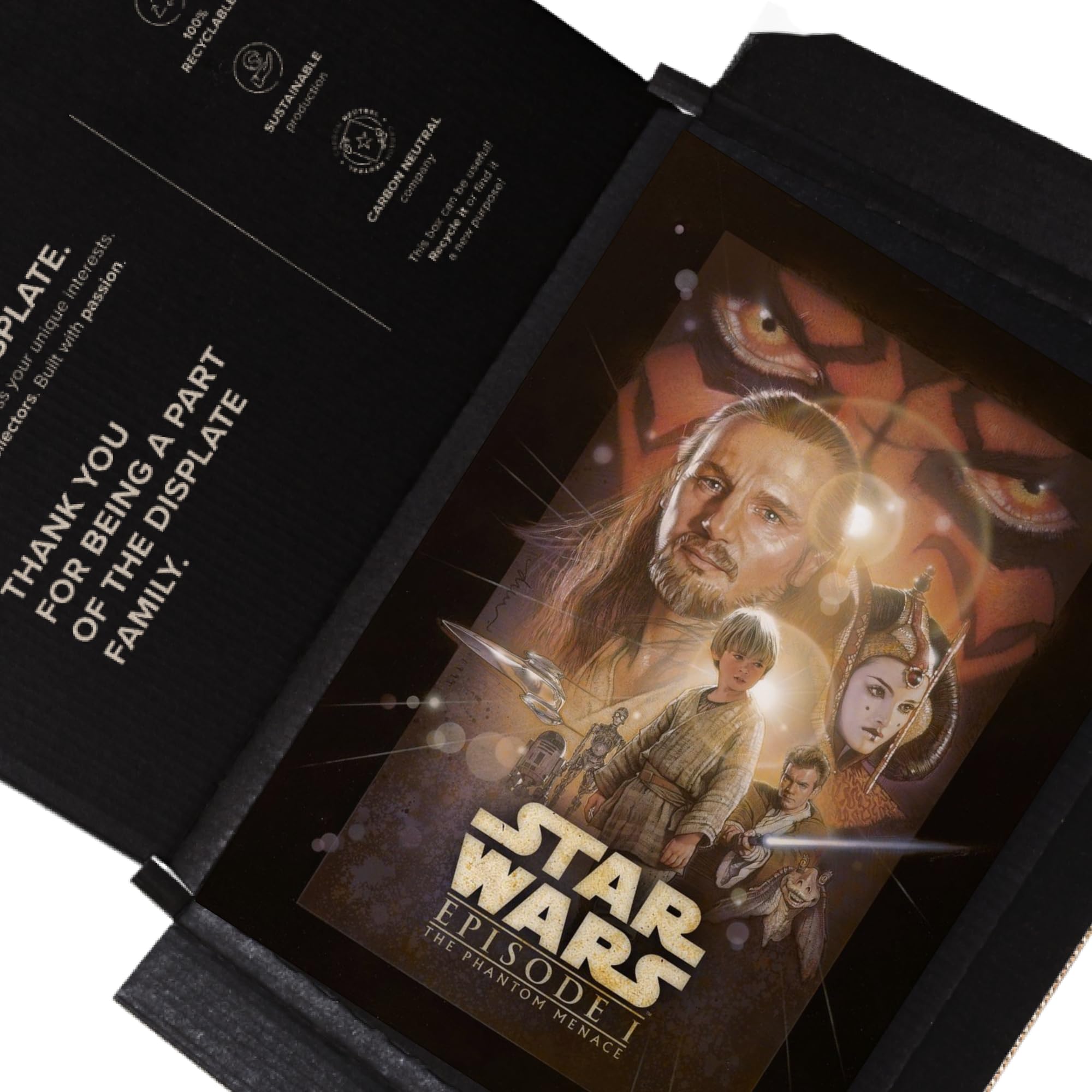 Amazon.com: Displate Metal Poster Star Wars - Episode I: The