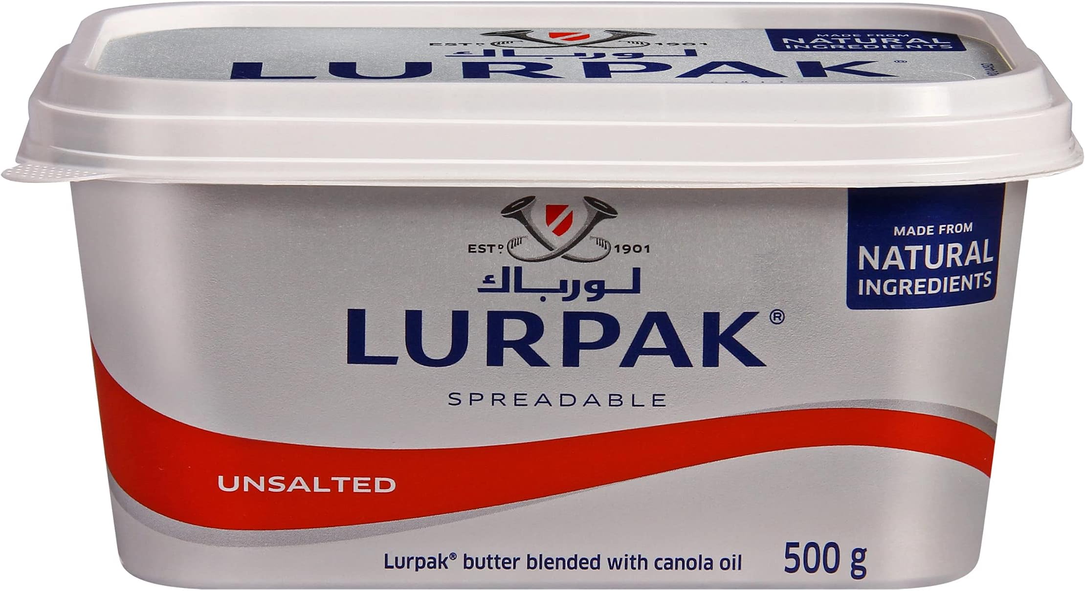 Spreadable Butter Unsalted 500g