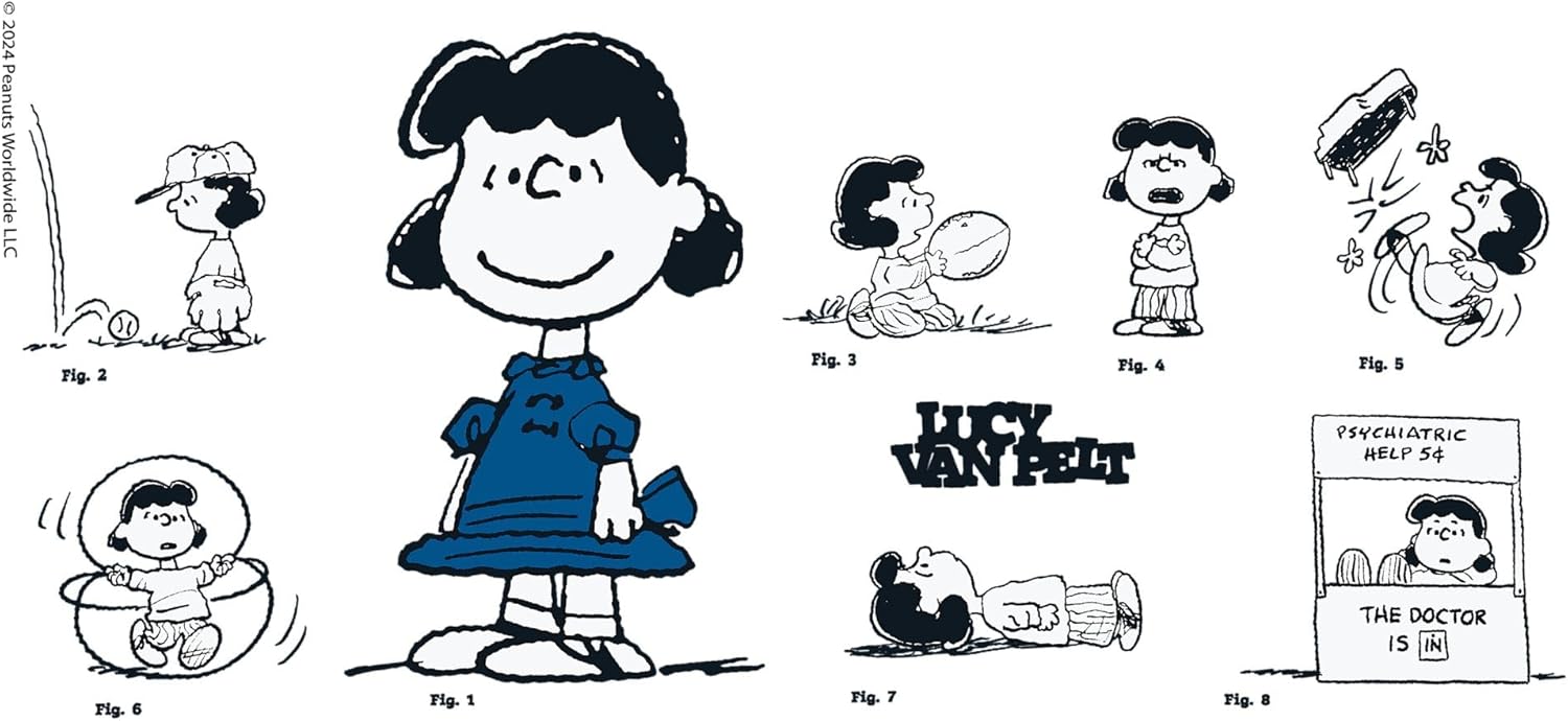 Tervis Peanuts - Pals Collection Made in USA Double Walled Insulated Tumbler Travel Cup Keeps Drinks Cold & Hot, 16oz, Lucy the Psychiatrist - Image 2