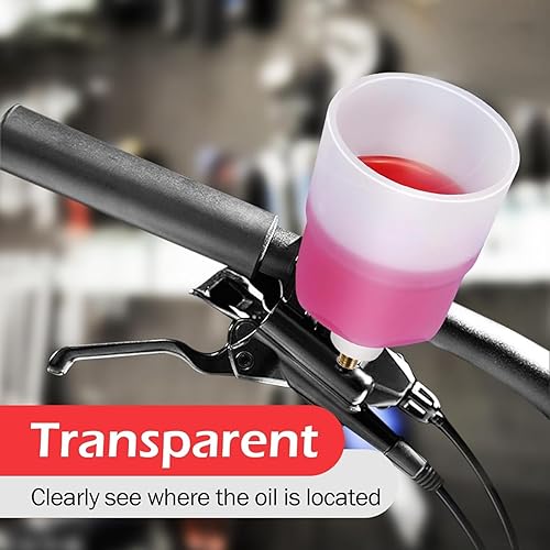 Miniatura 3 de Kit de purga de frenos para frenos hidráulicos Shimano, kit de purga de frenos de bicicleta de montaña que incluye líquido de frenos mineral de 10.1