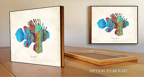 Miniatura 3 de Lionfish Watercolor Art Print by Dan Morris