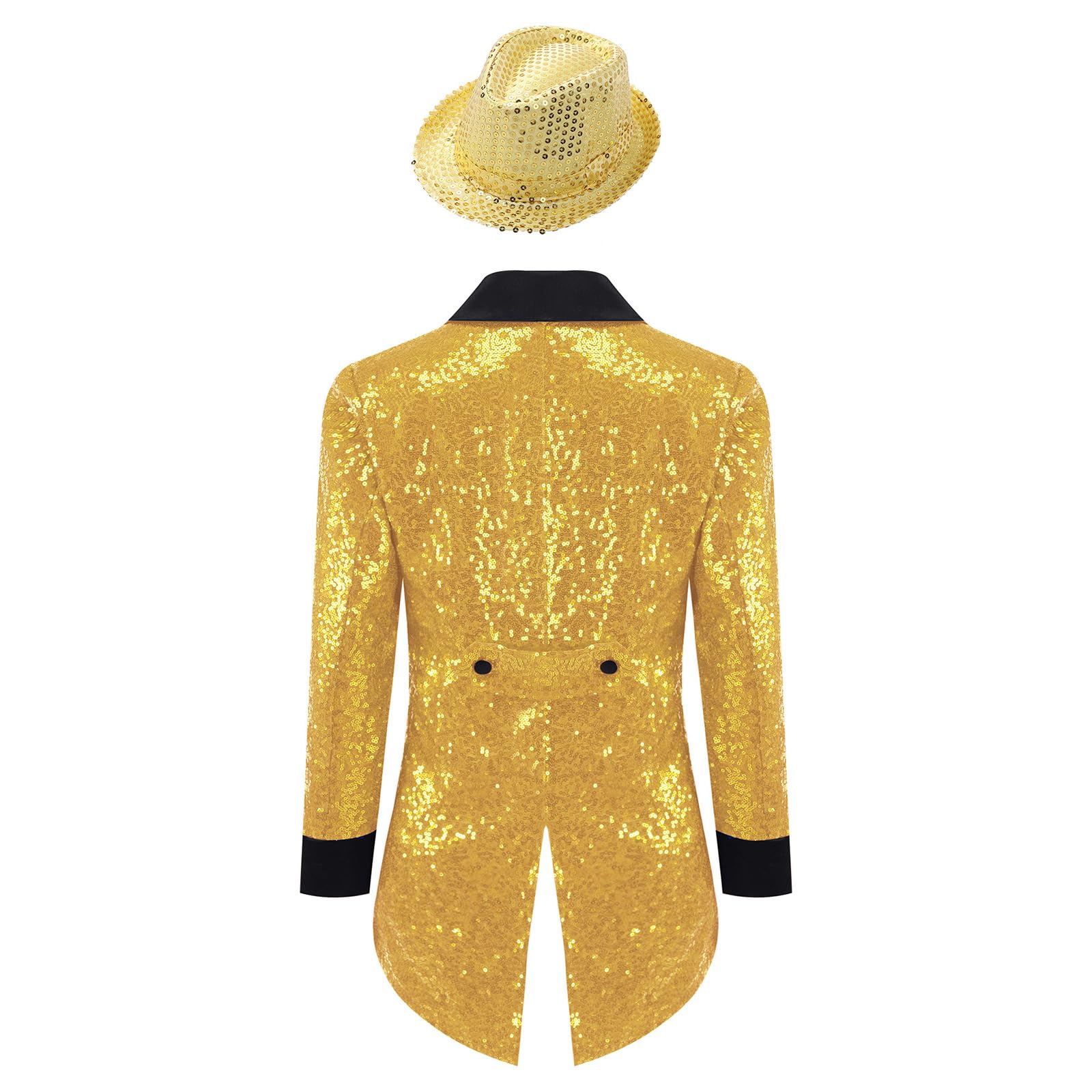 Abito Formale Bambini Bambini Giacca Formale Festa Laurea Giacca Giovanotti Abito Mago Nero Costume Mago Ragazzi Piccoli Battesimo