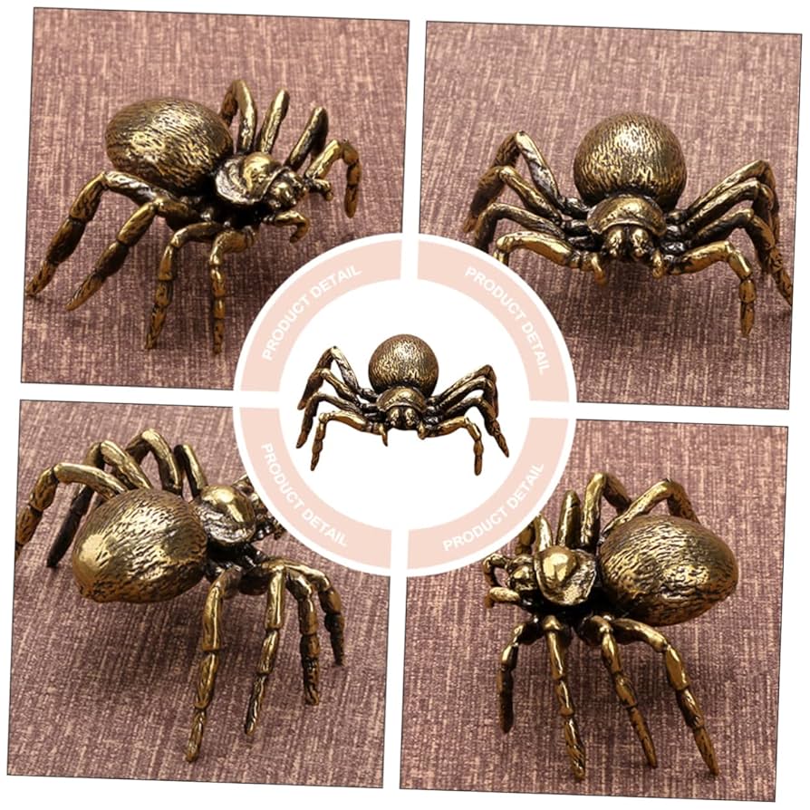 銅細工 蜘蛛 置件 五毒大蜘蛛 毒蜘蛛 装飾品 工芸品 美術品 置物 銅細工 蜘蛛 置件 五毒大蜘蛛 毒蜘蛛 装飾品 工芸品 美術
