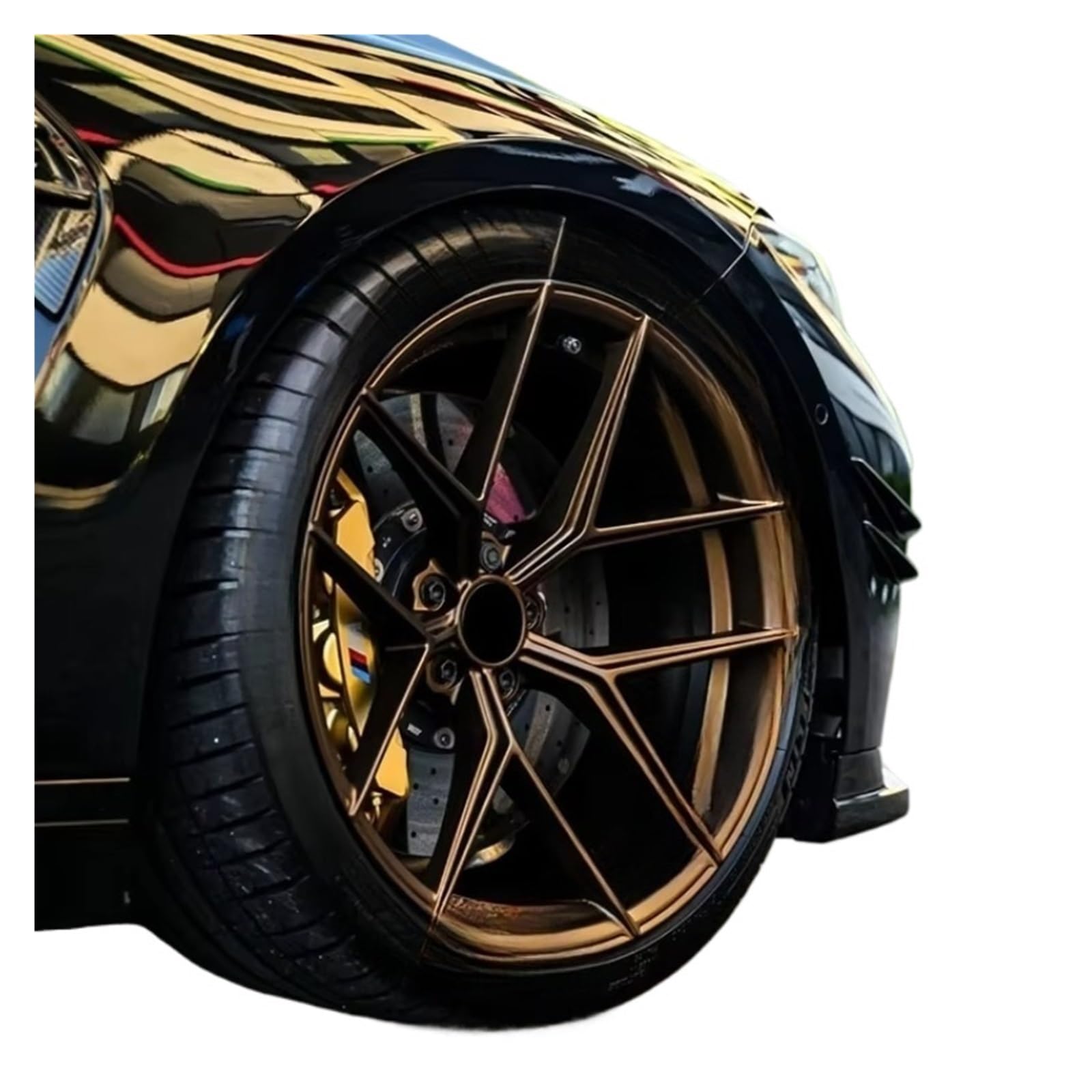 Jante De Roue Course Polie Brossée Forgée Concave Profonde 5x112 5x120