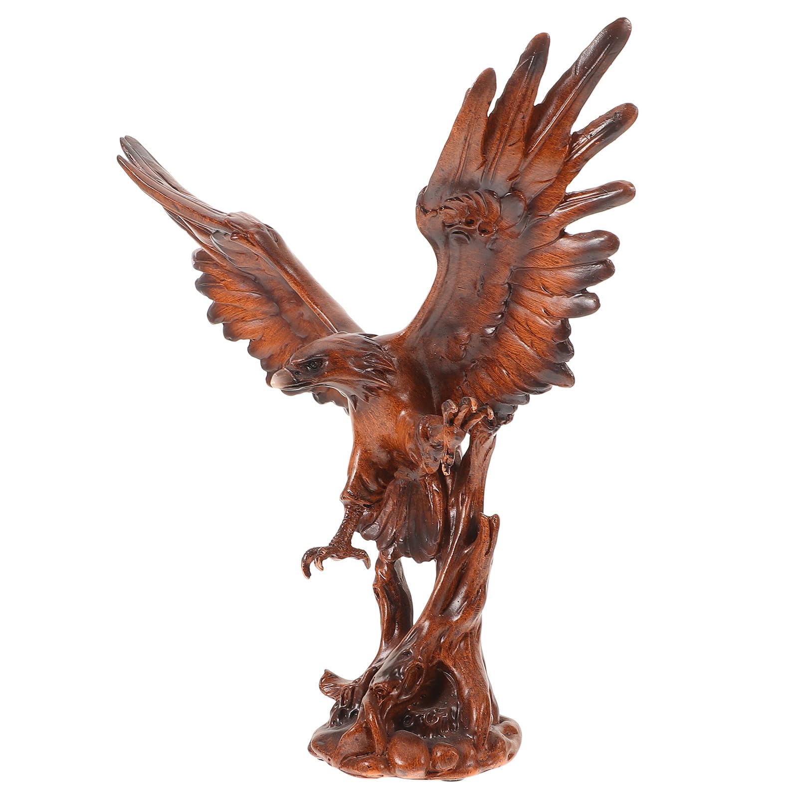 PACKOVE Statua Raffinato in di e Sintetica Resina Spiegate Stilosa, Decorazione da Scrivania Ufficio e Tavolo D'ingresso