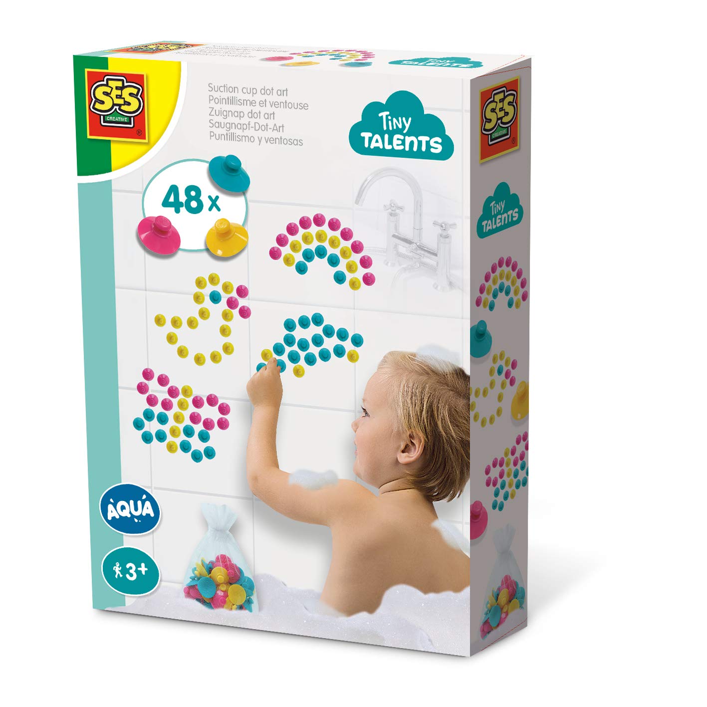 SES Creative13067 Suction Cup dot Art