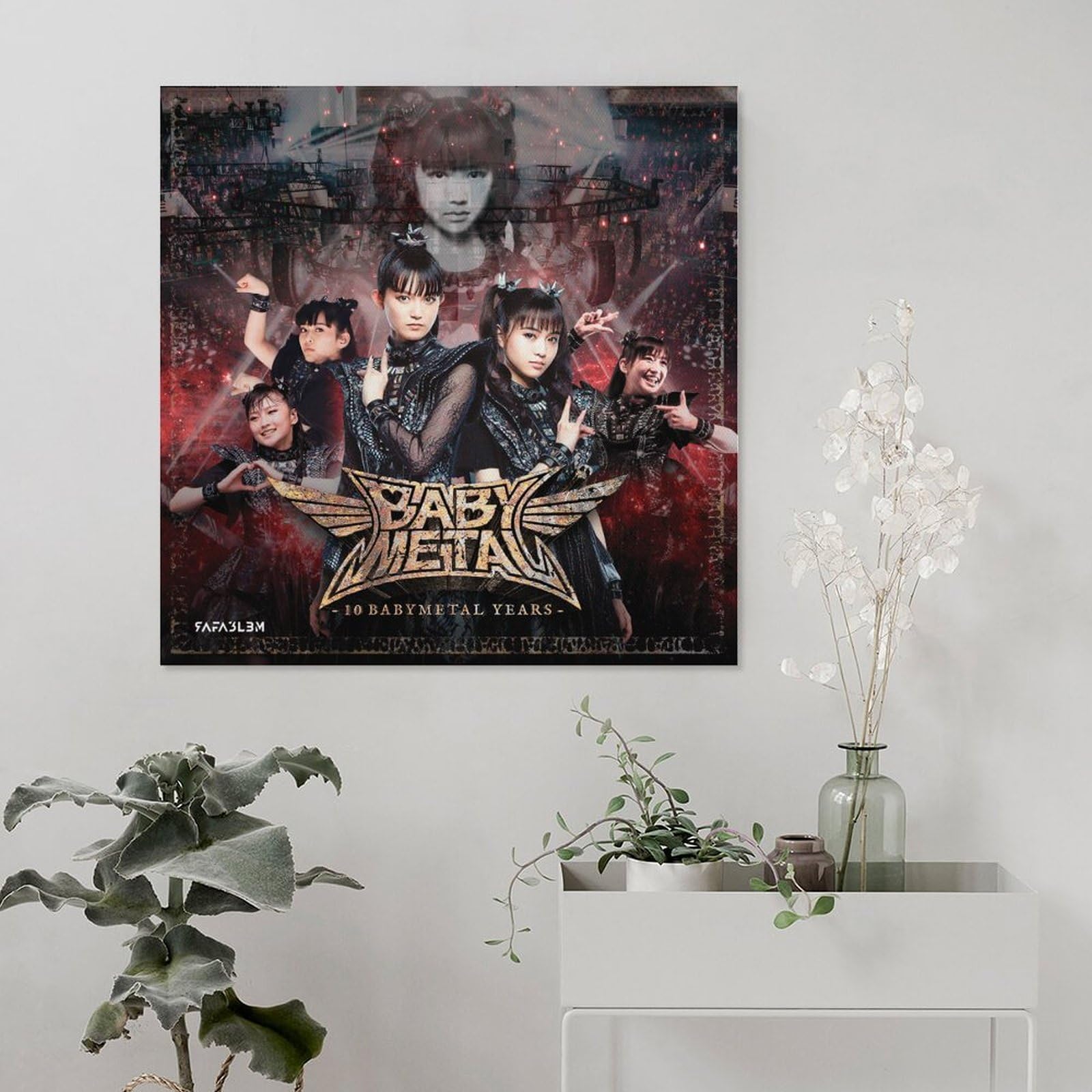 Amazon.co.jp: ベビーメタル ヘヴィメタルロックバンド ポスター (4