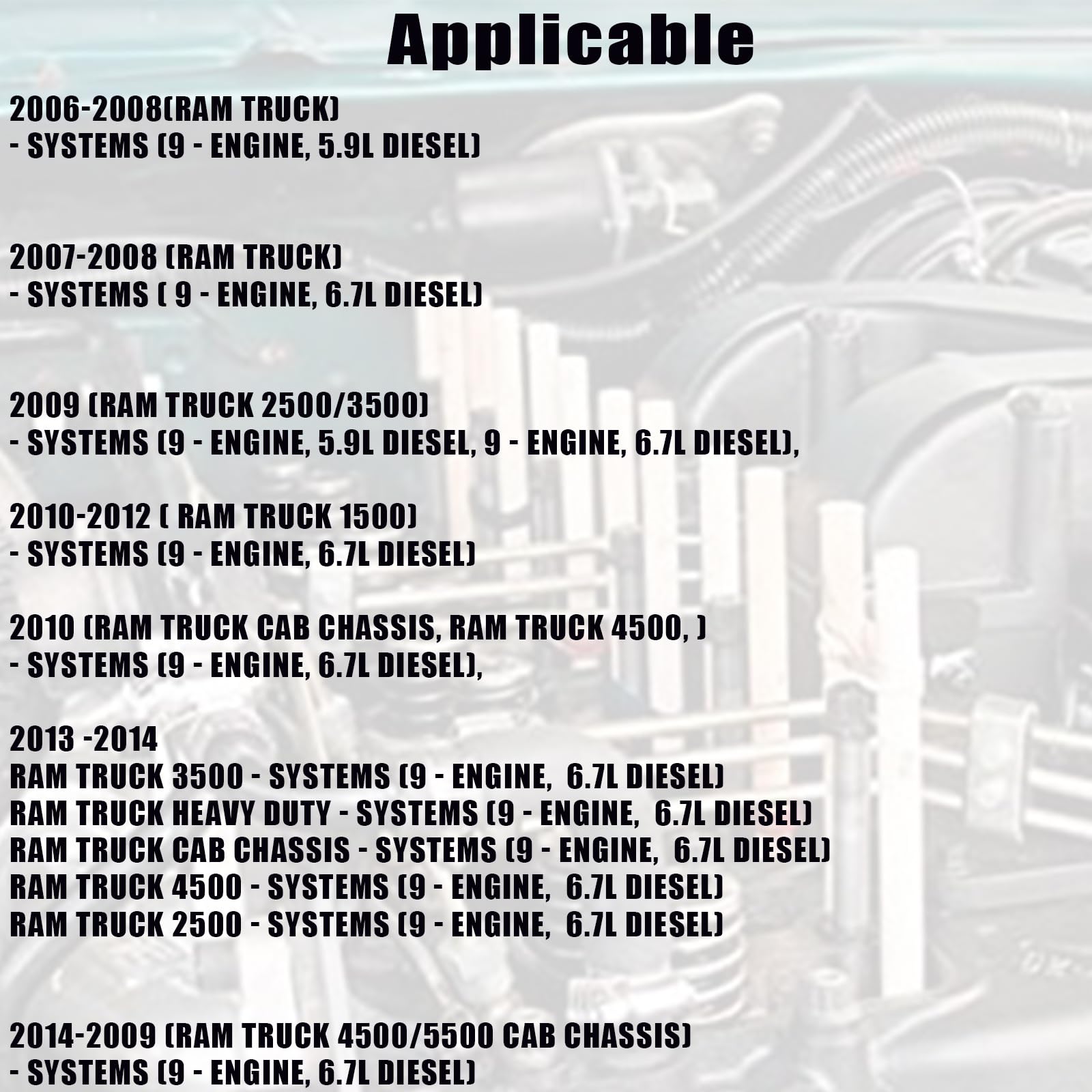 Generic 8502 3822513 8502A Valve Lifter Remover & Installer Tool for Cummins Ram Truck 5.9L & 6.7L Diesel Engines 1998-2022