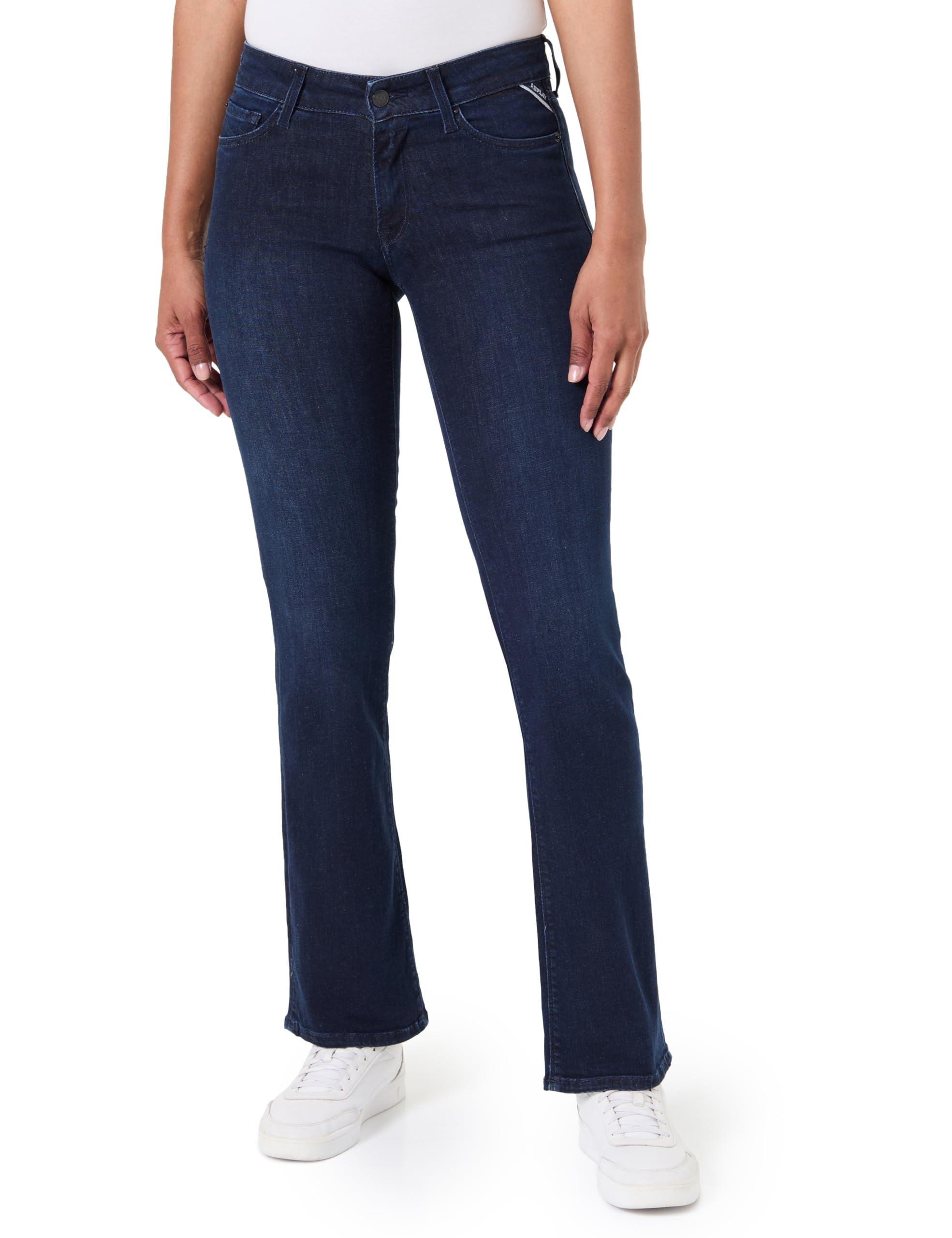 Replay Women's Jeans New Luz Bootcut, Dark Blue 007 (Blue), 30W/34L