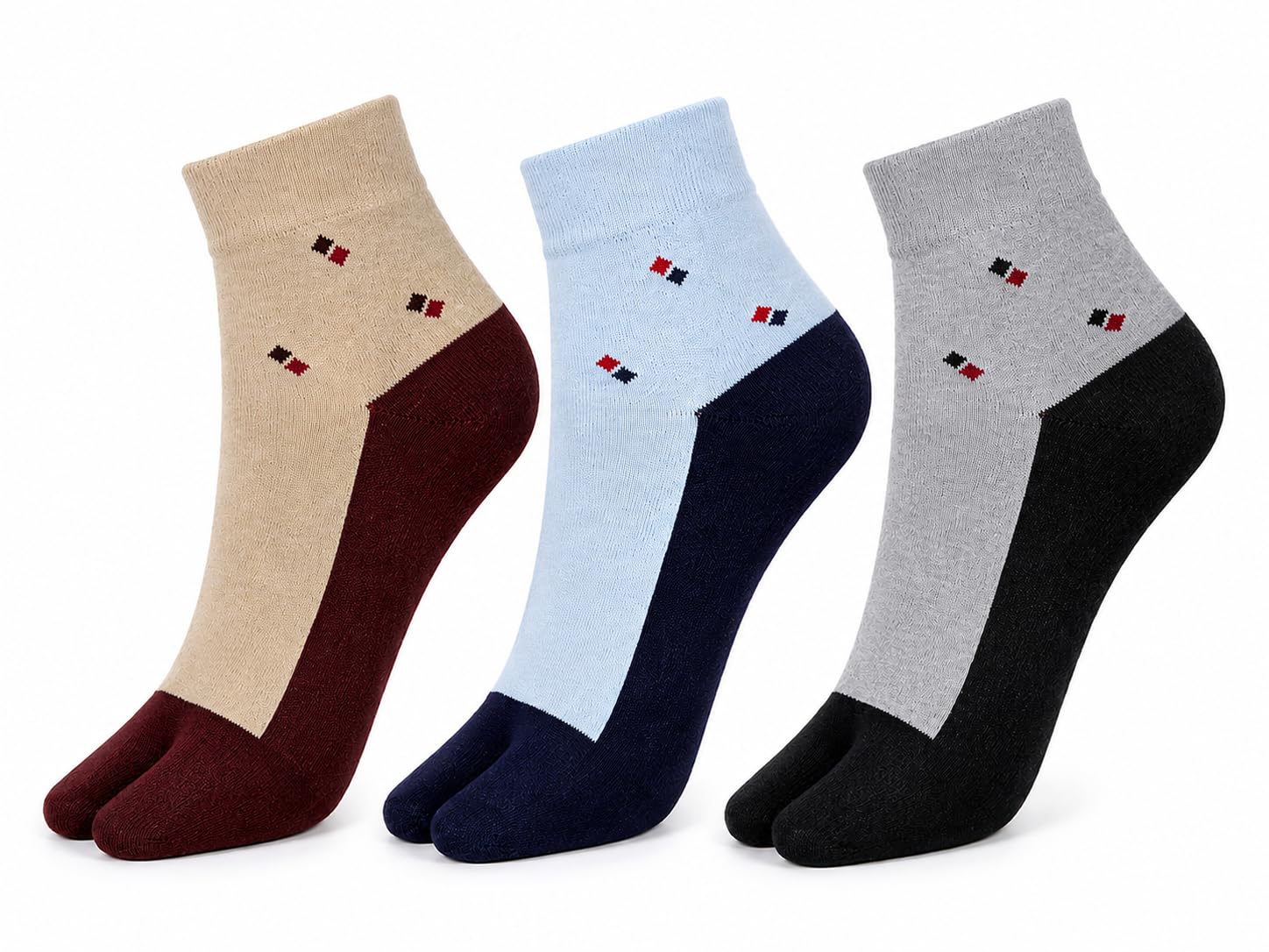Anushka Ankle Ladies Thumb Socks with Perfect Grip and Soft Skin-Friendly Fabric-image-11