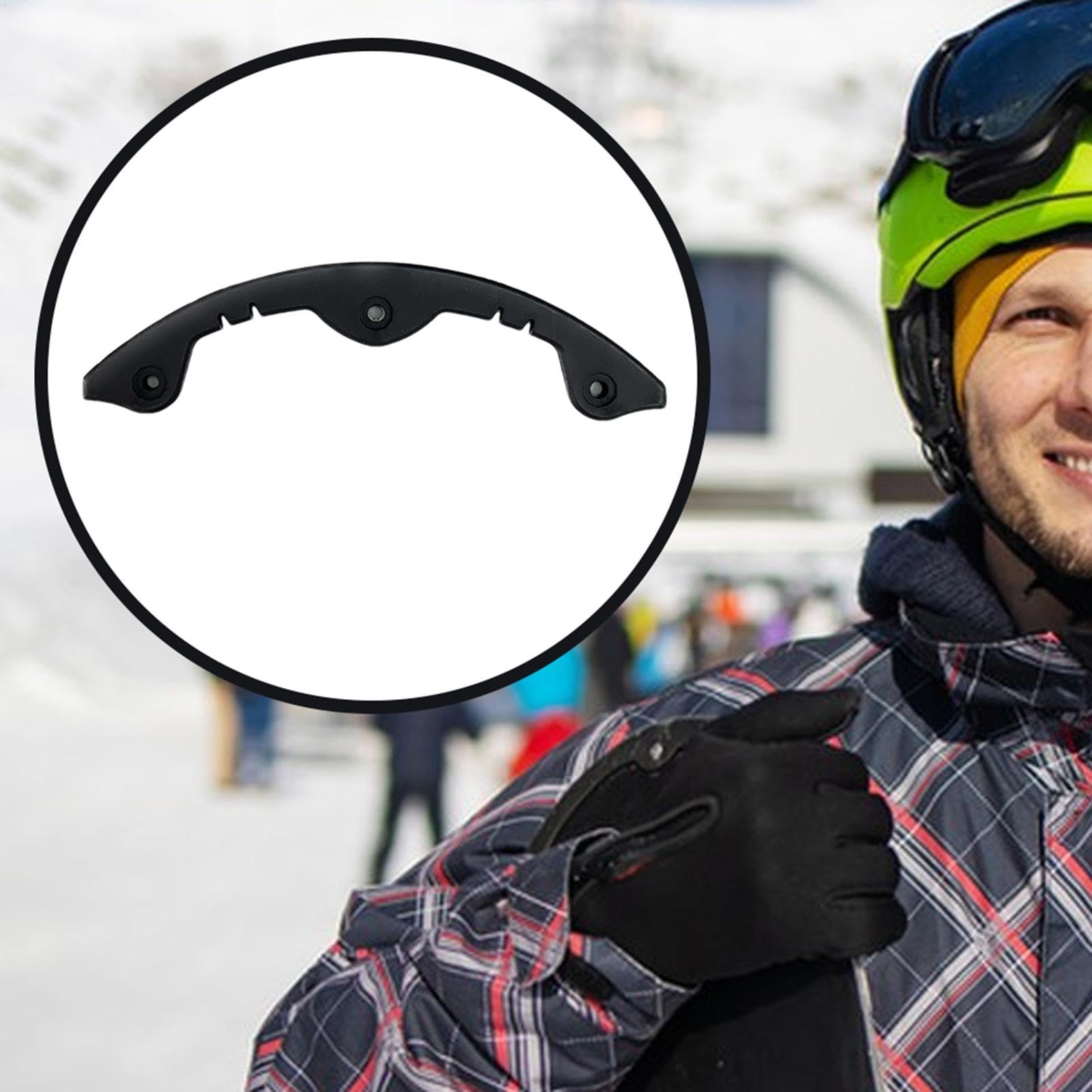 Snowboard Anti-Collision Strip Nasing Gard Flexible Protection Bar Edge Protector