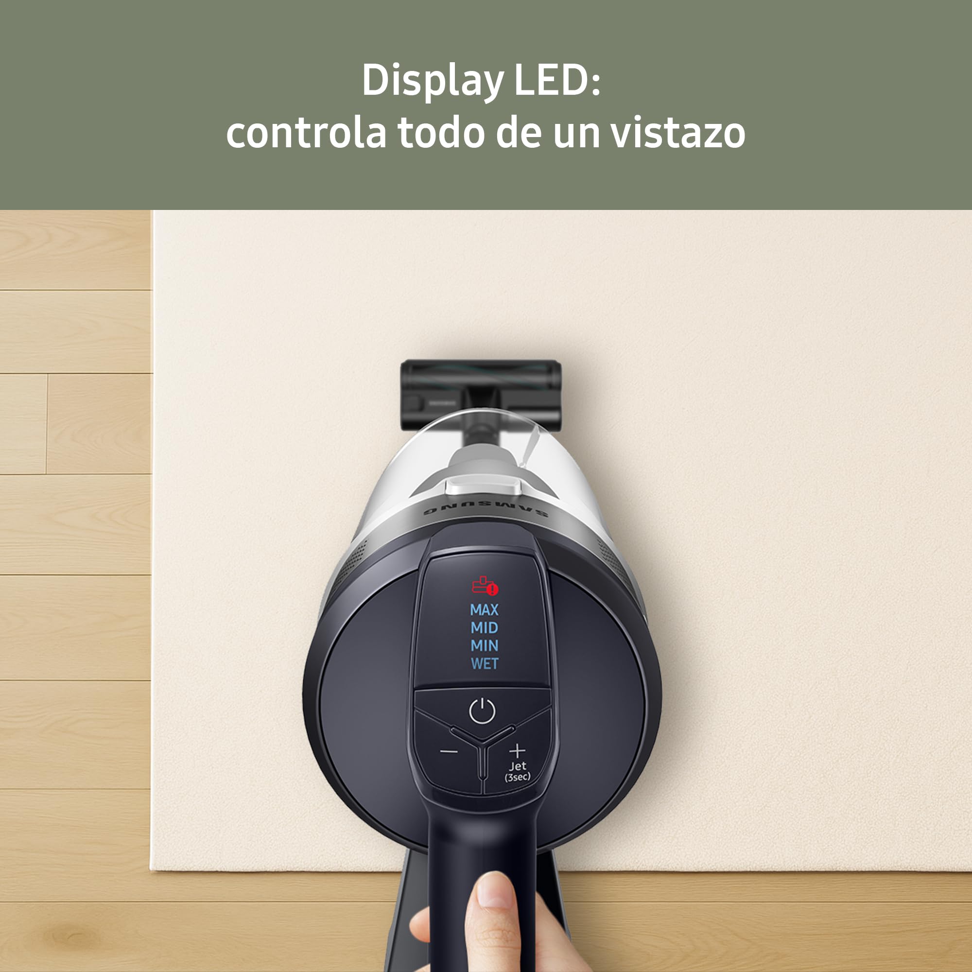 Samsung Cable Jet 75E VS20B75AGR5/WA Aspirateur pour Animaux de Compagnie avec Brosse 200 W