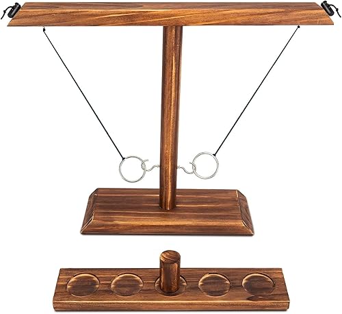 Juego de lanzamiento de anillos para adultos – Juegos de mesa – Juegos de camping para adultos – Juegos de patio al aire libre para adultos y