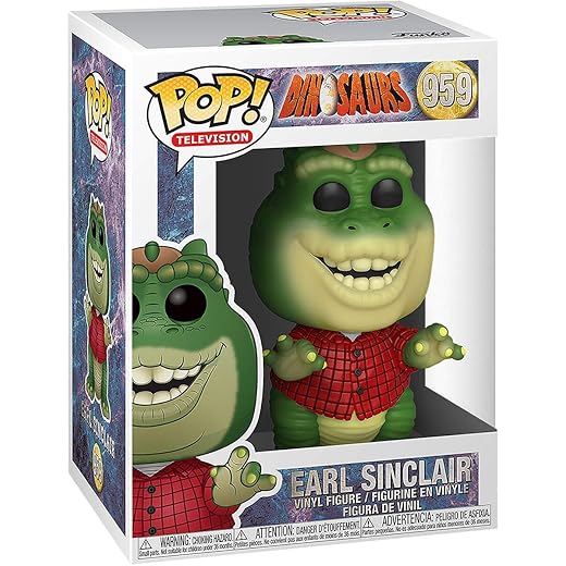 Funko Pop! Tv: Dinosaurs - Earl Sinclair, Multicolor