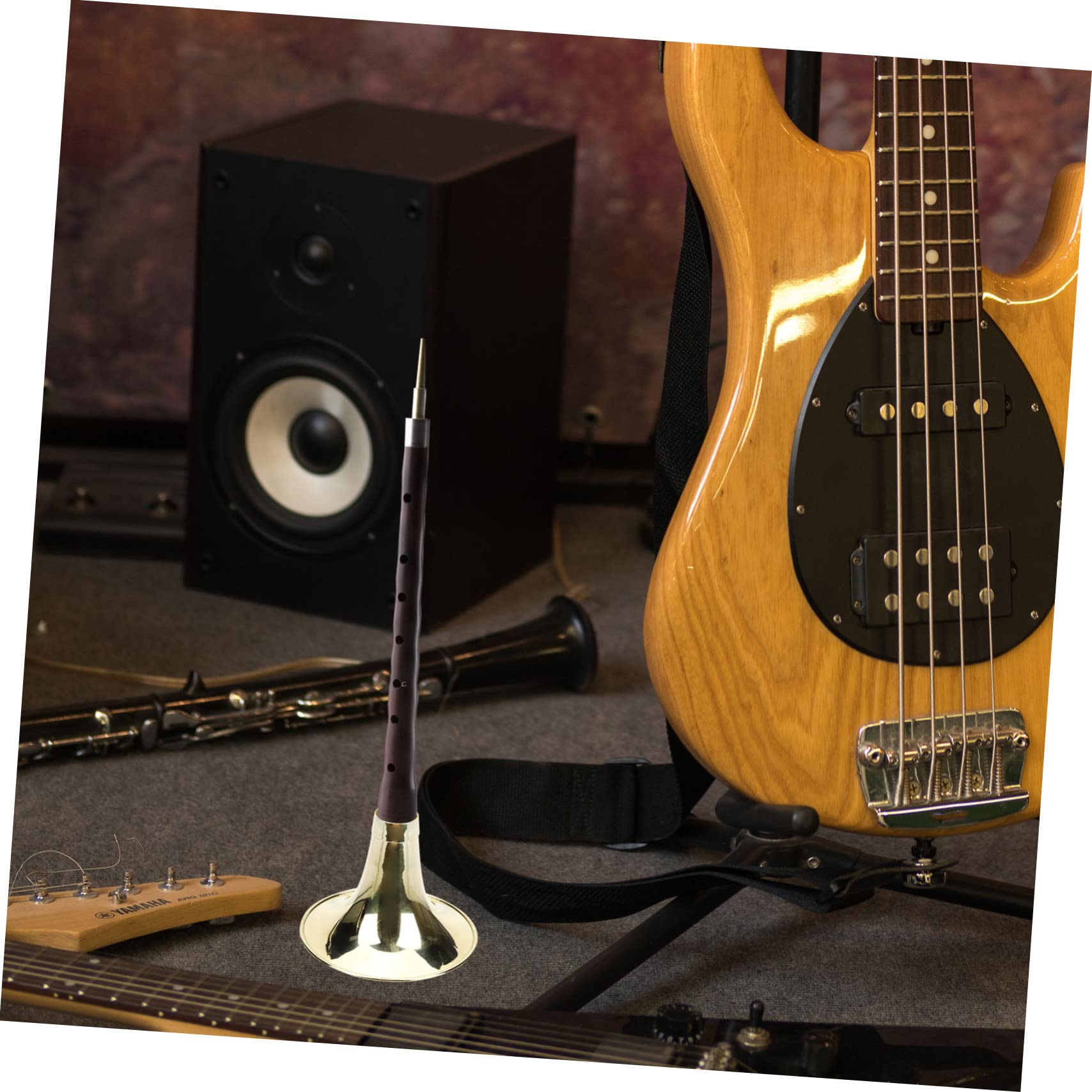 FAVOMOTO Thickened Brass Horn Accessory Replacement Professional Flute Replacement Mouthpiece for