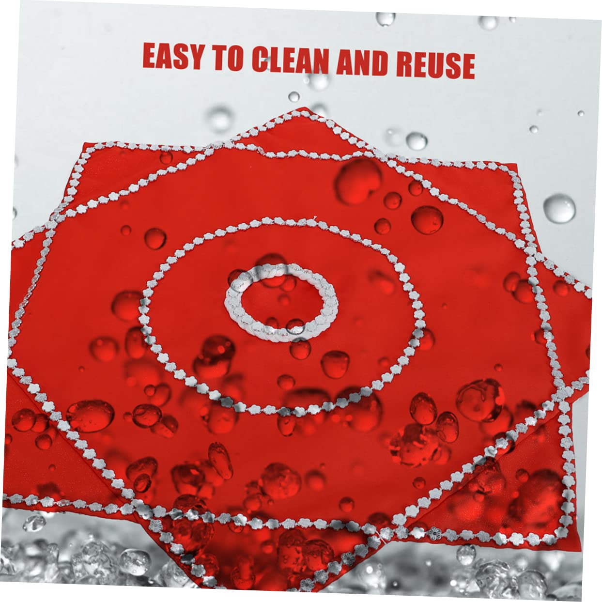 Homoyoyo Handkerchief Spinning Handkerchief Prop for Dance Multi-use Party Performance Decorations