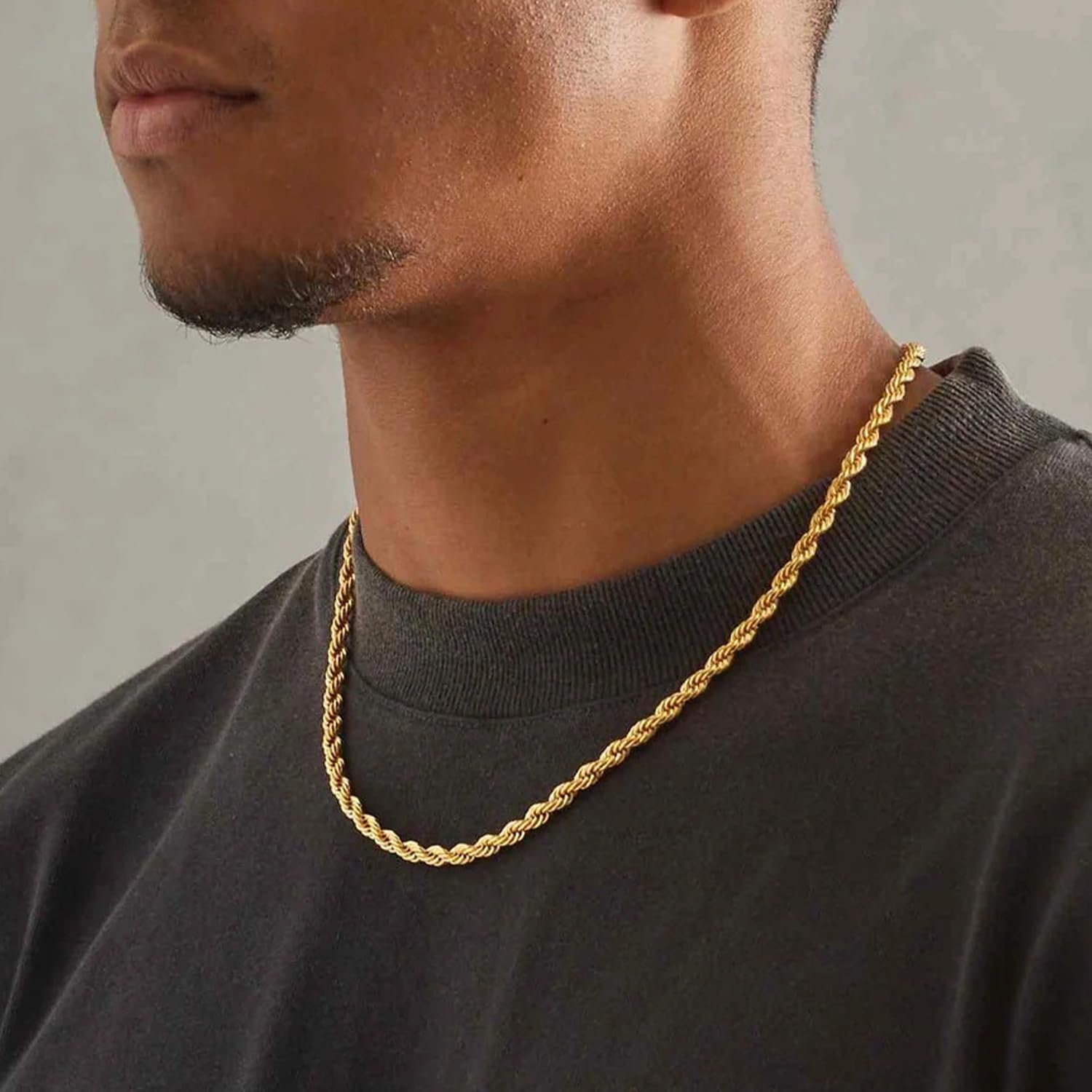 Jewlpire Silver Rope Chain/14k Gold Plated Chain Liberia Ubuy