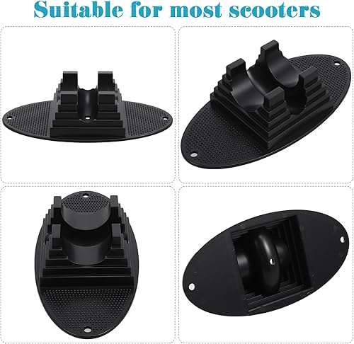 Miniatura 9 de FAVOMOTO Soporte universal para patineta, 2 unidades, soporte universal para patineta, base de soporte para estacionamiento, organizador de