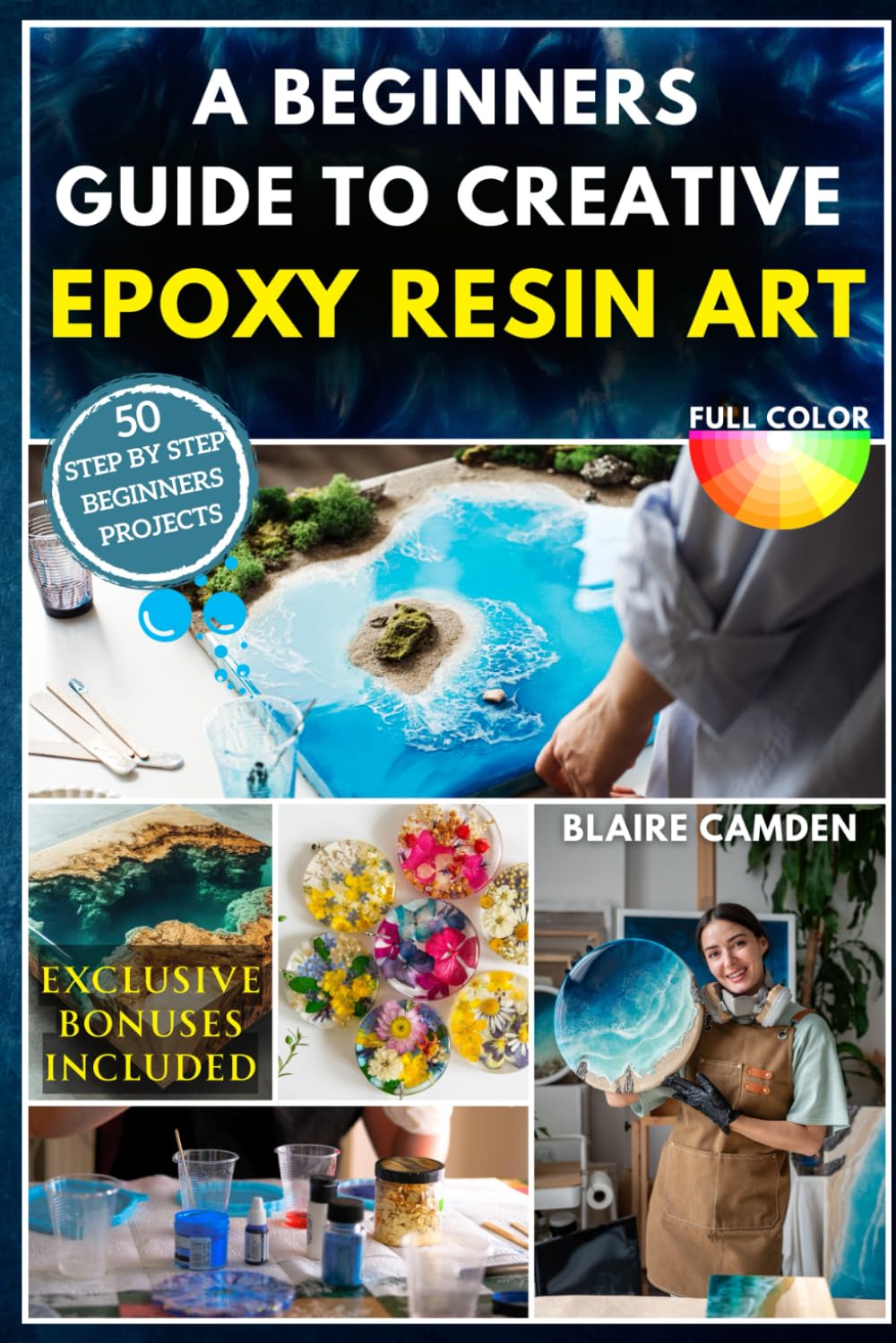 Livre résine époxy débutant : technique moulage bijoux et décoration maison
