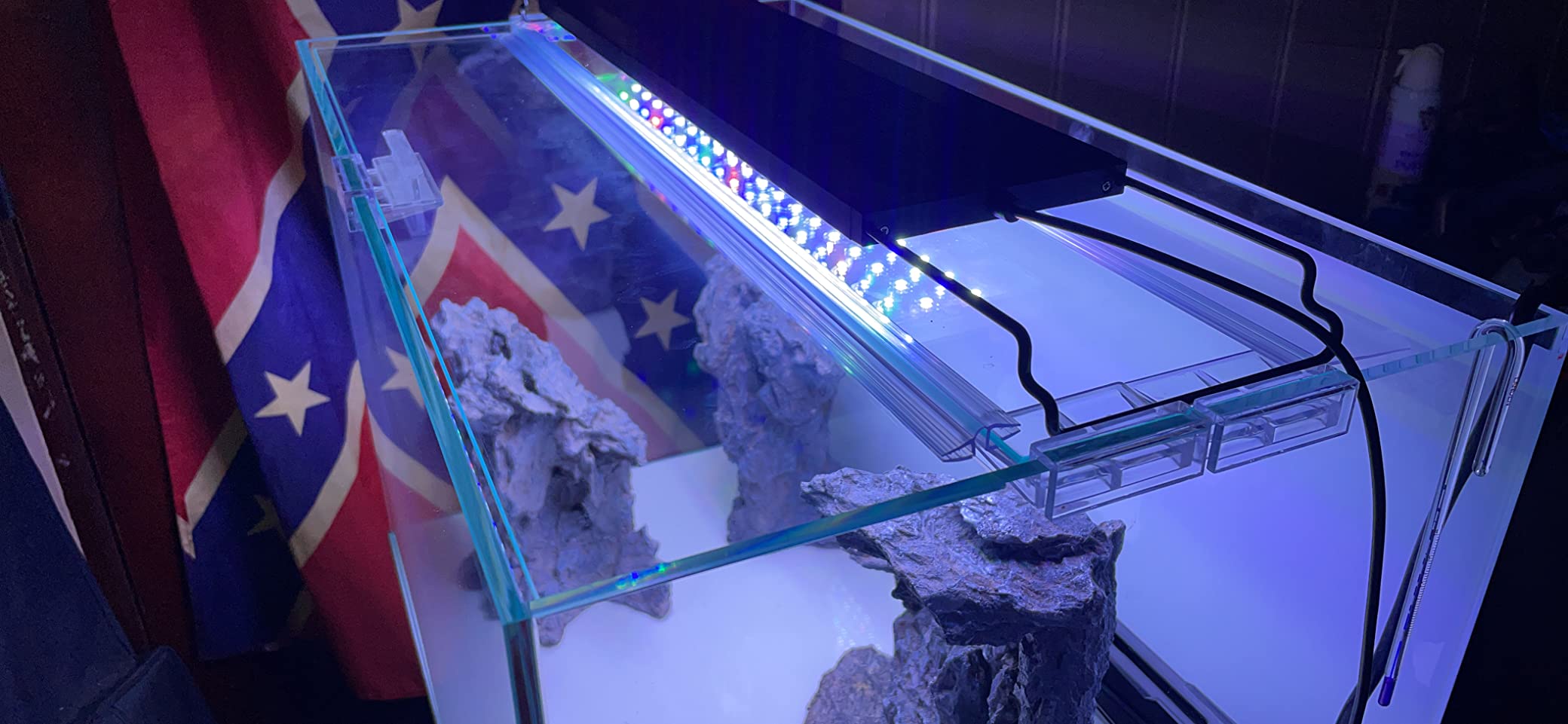 9/mo Finance Glass Canopy for Aquariums with and Without Center