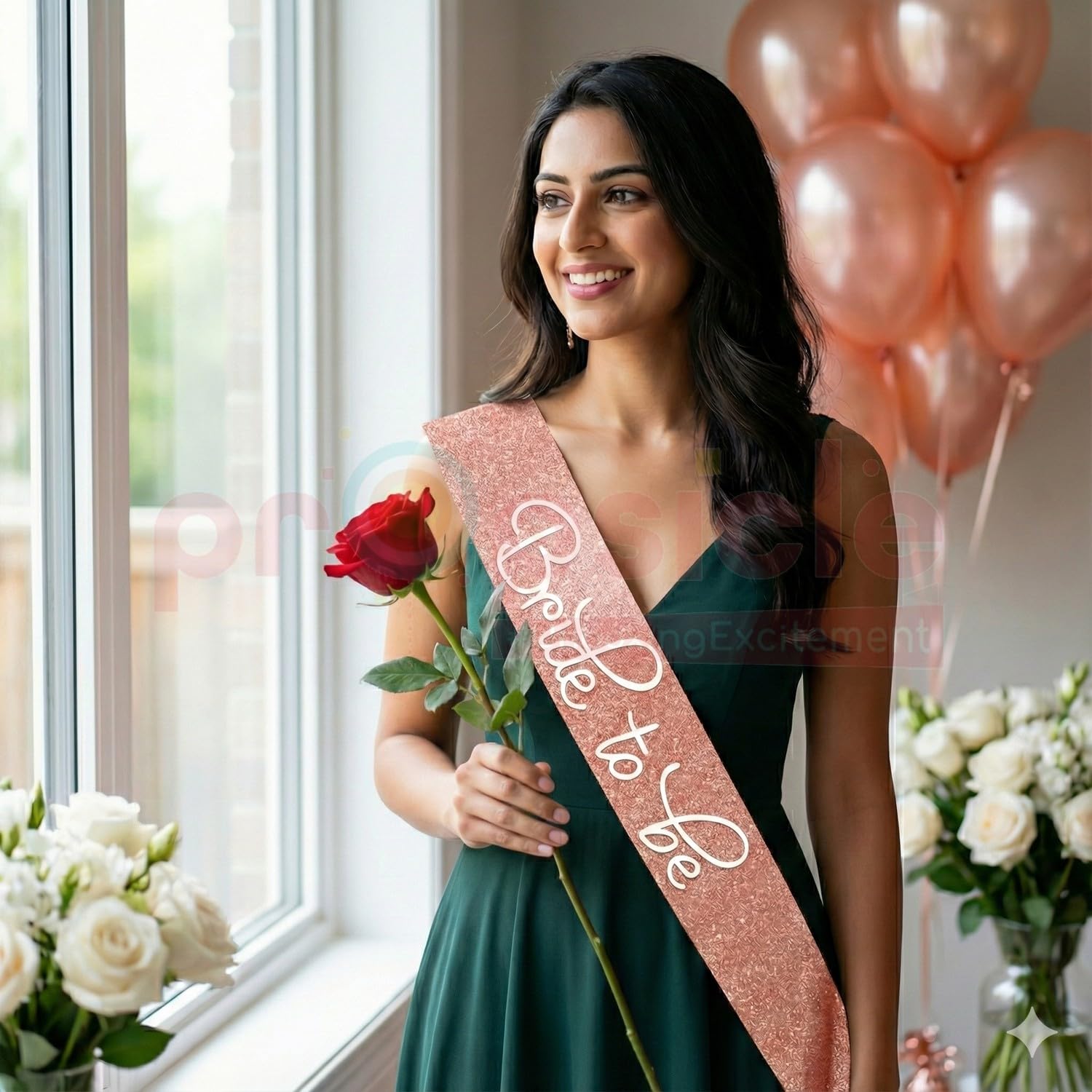 Propsicle Bride to Be Sash For Bachelorette Party Bridal Shower Pack of 1 2