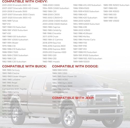 Miniatura 5 de Tapa de gasolina 31748, tapa de combustible para Ford Chevy Toyota Dodge Jeep GMC Buick Cadillac Lincoln Mercury Oldsmobile Pontiac Volvo F250 F350