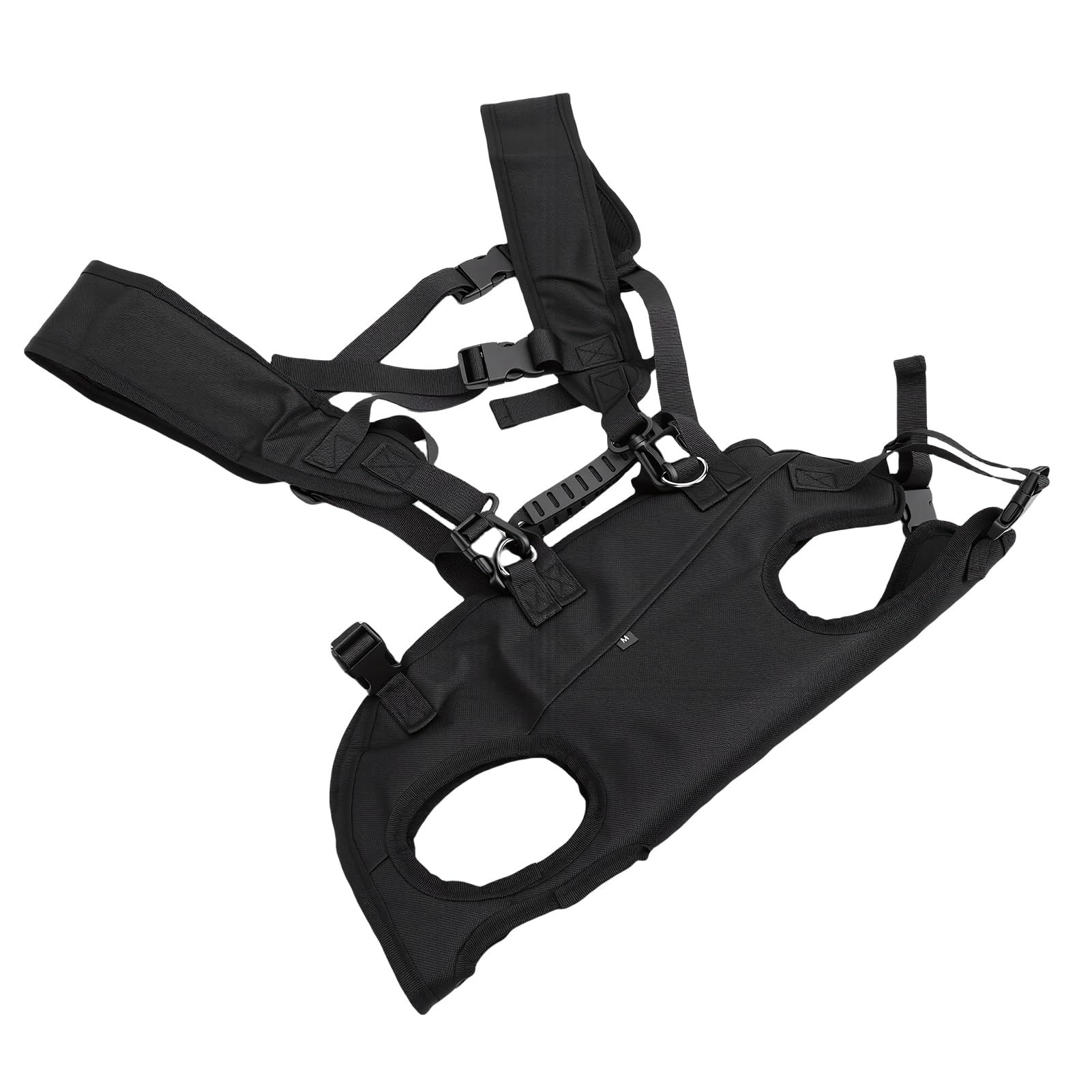 Yctze Harnais de Transport pour Chien de Petite Taille, Sac de Transport pour Tout le Corps, Sangles Respirantes Rembourrées Réglables, Idéal pour les Handicapés, les Blessures Articulaires et les (L)