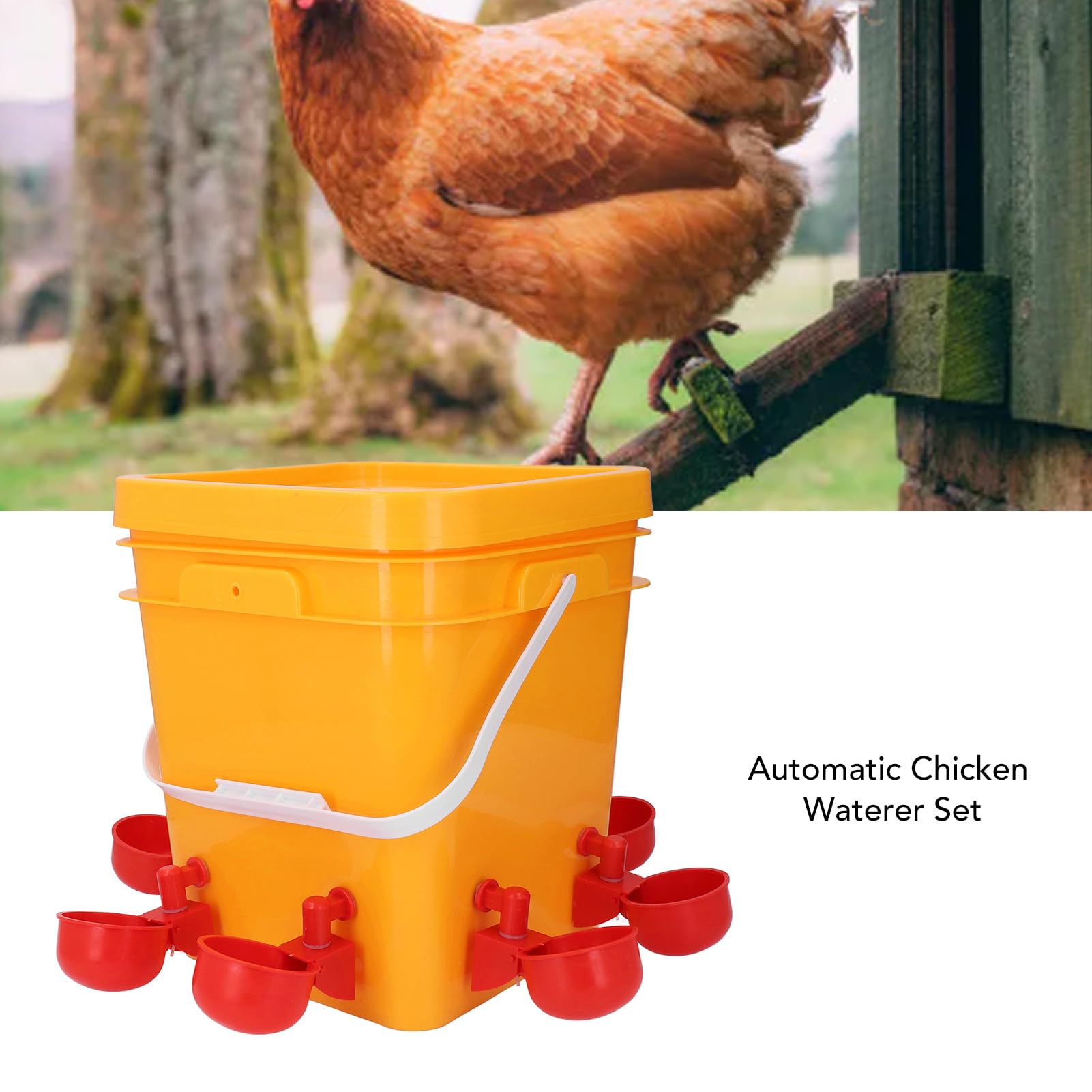 10 Abbeveratoi Automatici Per Galline - Tazze Per Pollame Con Valvola A Sfera - Foto 10