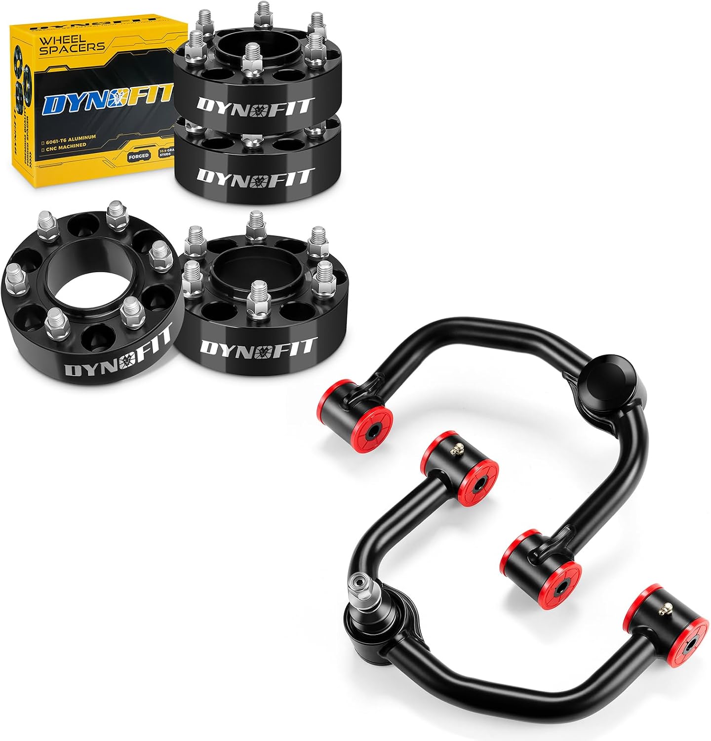 2-4" Lift Upper Control Arms and 2" 6x135 wheel spacers for 2004-2014 Ford F150