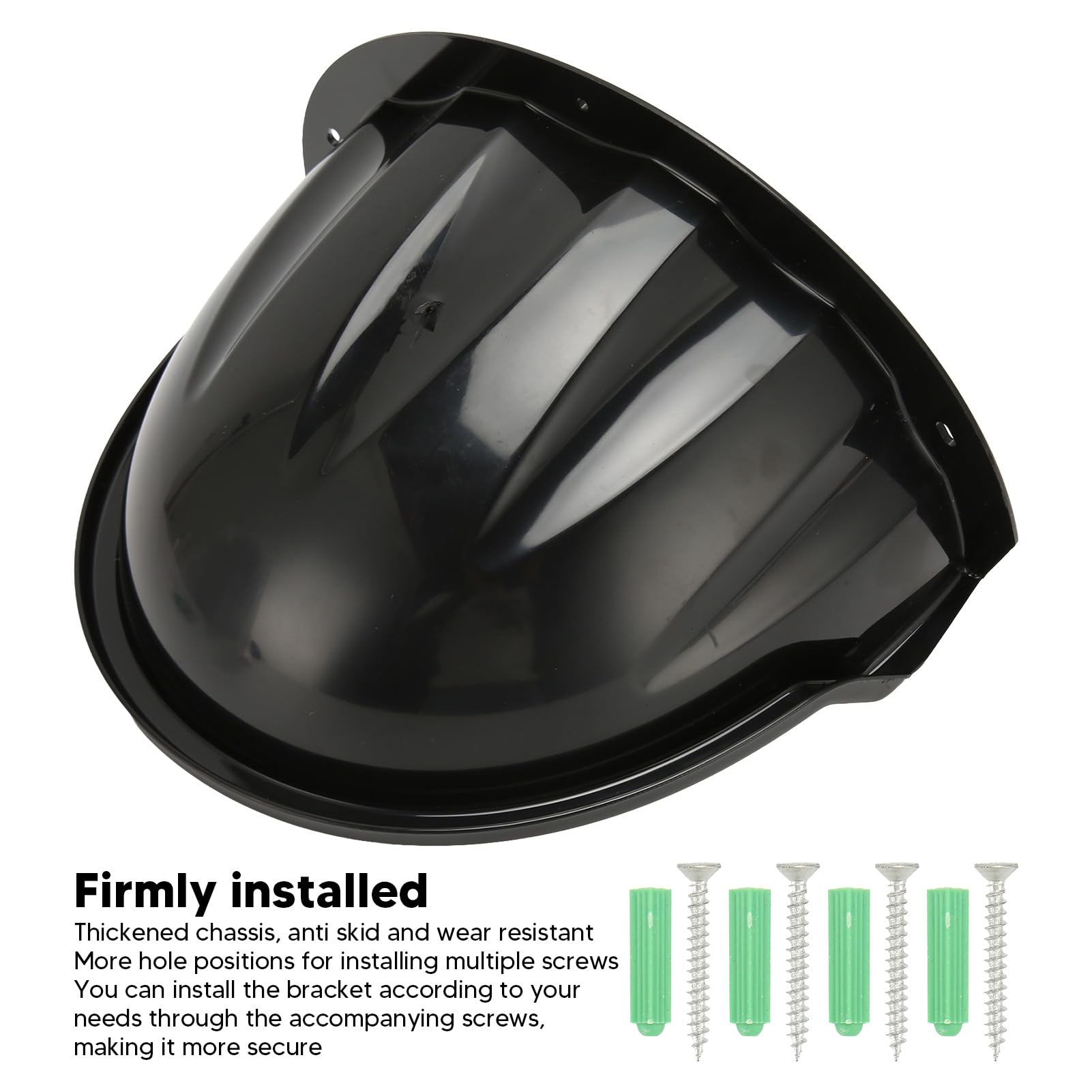 Universal Security Camera Rain Cover Protector Sun Rain Shade for Outdoor Camera (Black)