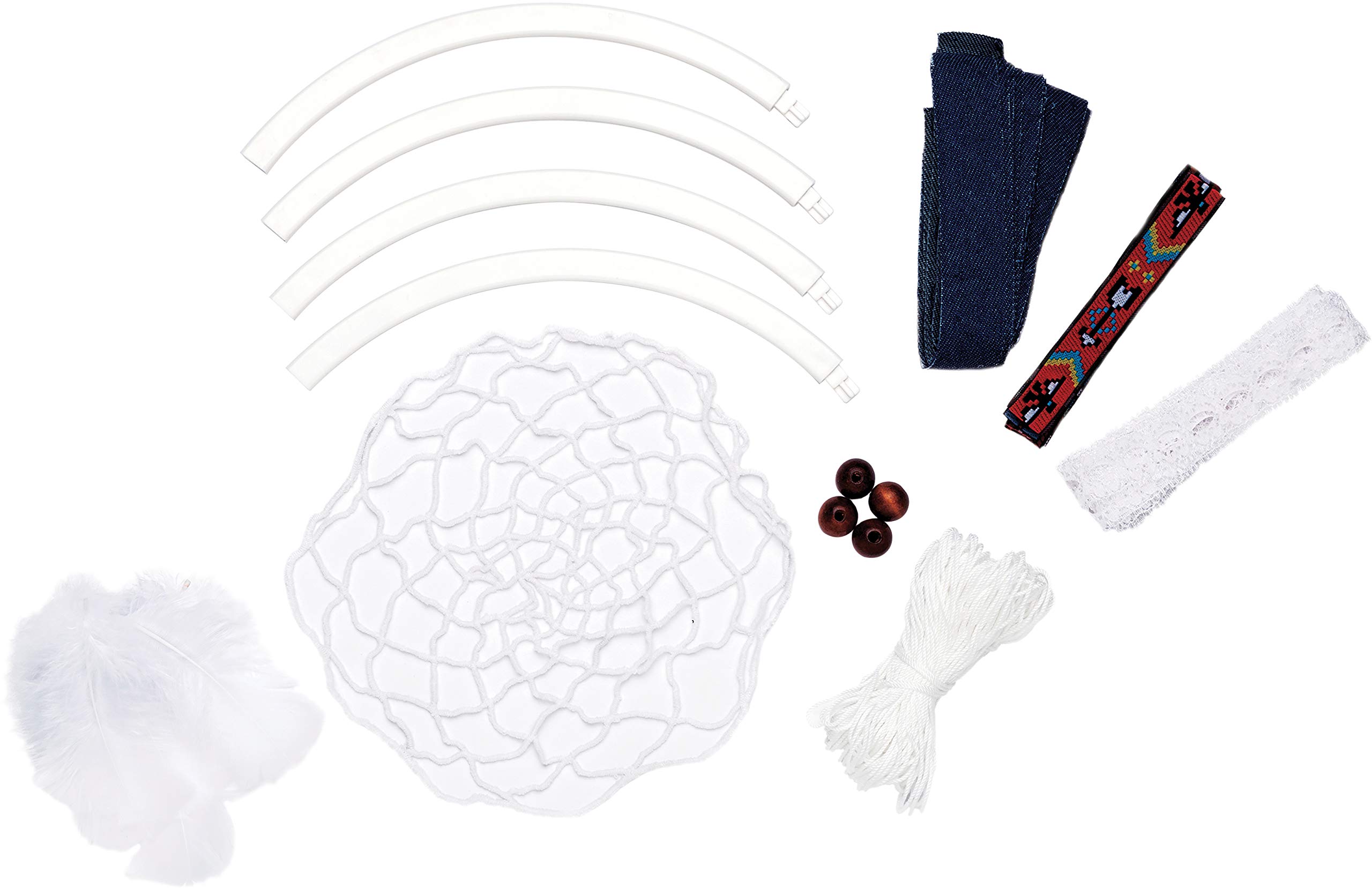 Wrights Dream Catcher Kit, Assorted, Blue Denim, 24.13 x 12.7 x 5.08 cm - Image 2