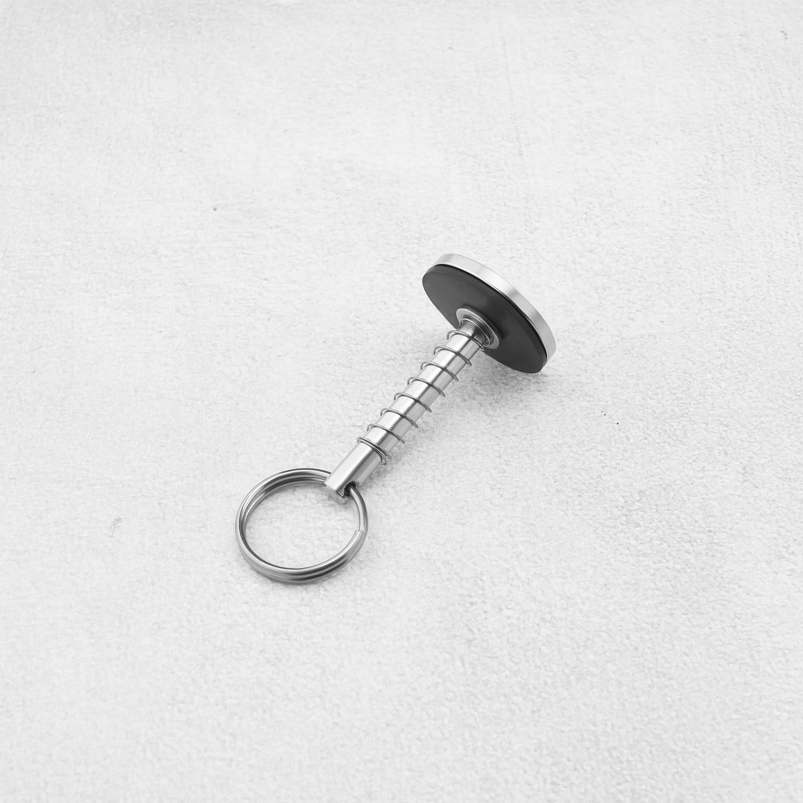 Marine Grade Stainless Steel Hatch Cover Pull Handle - Spring Flush Pin For Boats, 6.3mm Diameter