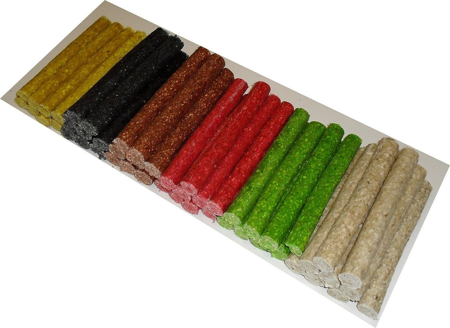 DSPetSupplies Munchy Roll Dog Treats Assorted 6" x 18mm - Pack of 50