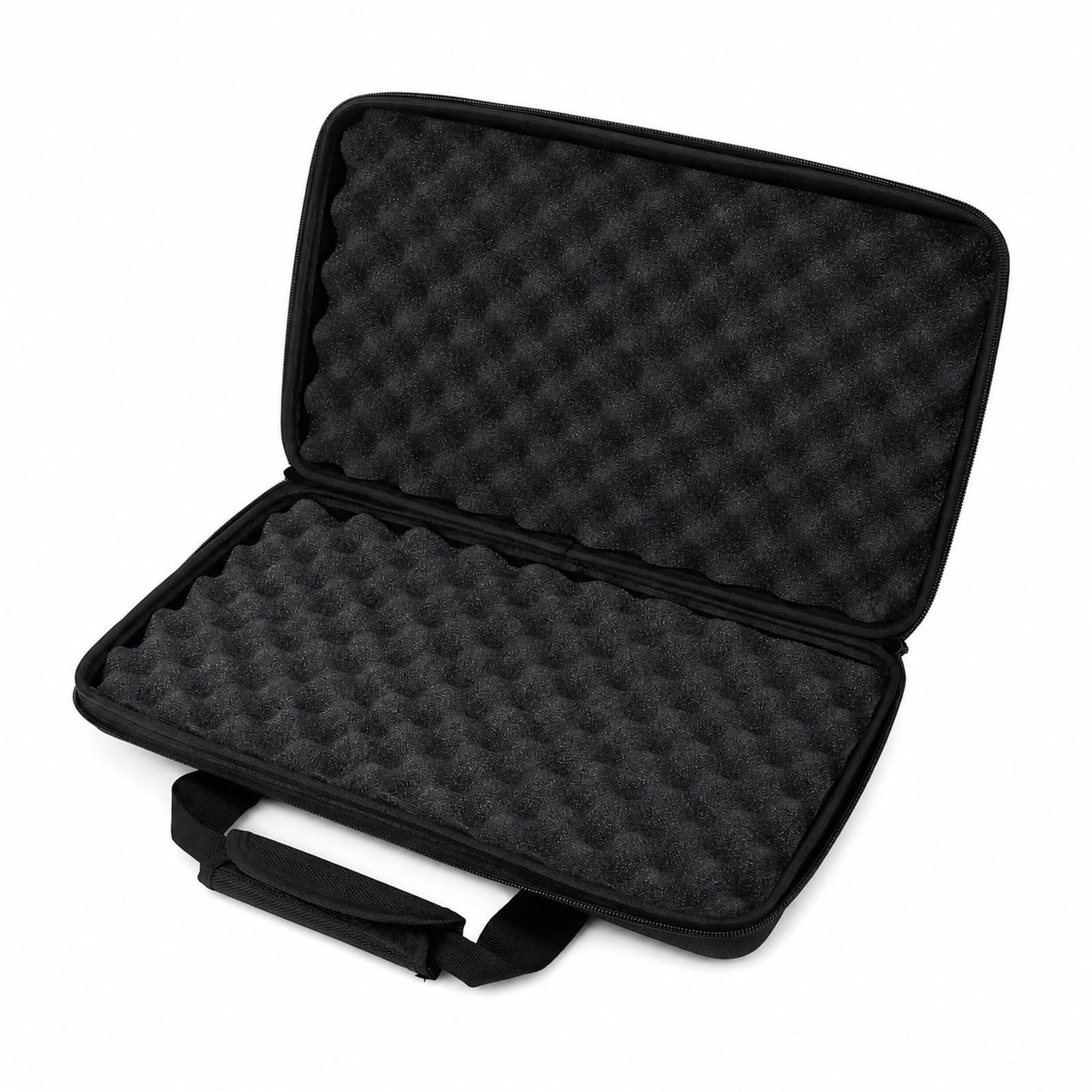 Custodia Rigida Protettiva Portatile per Controller DJ per DDJ FLX4, DDJ 400, SB2, SB3, RB - Ideale per Uso in Studio e Sul Palco, Doppie Cerniere, Spugna Ammortizzante - 50x30x8 Cm