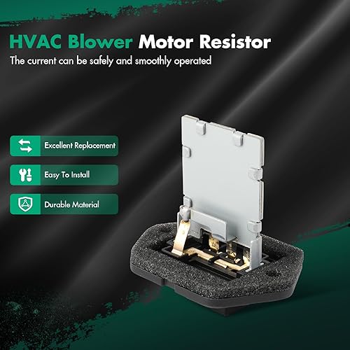 Miniatura 867 de SCITOO Resistencia de motor de ventilador HVAC para 2008-2013 para Chrysler 300/2008-2016 para Town & Country/2008-2010 para Dodge Charger/2008-2018