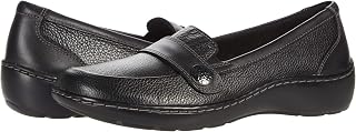 Clarks Women's Cora Daisy Loafers - Comfortable Slip-On Casual Shoes with Ortholite Footbed