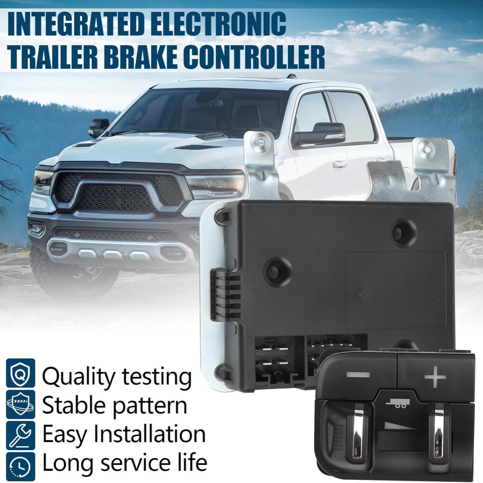 Auto Integrated Trailer Brake Control Module for RAM 2015-1500/2500 / 3500/4500 / 5500